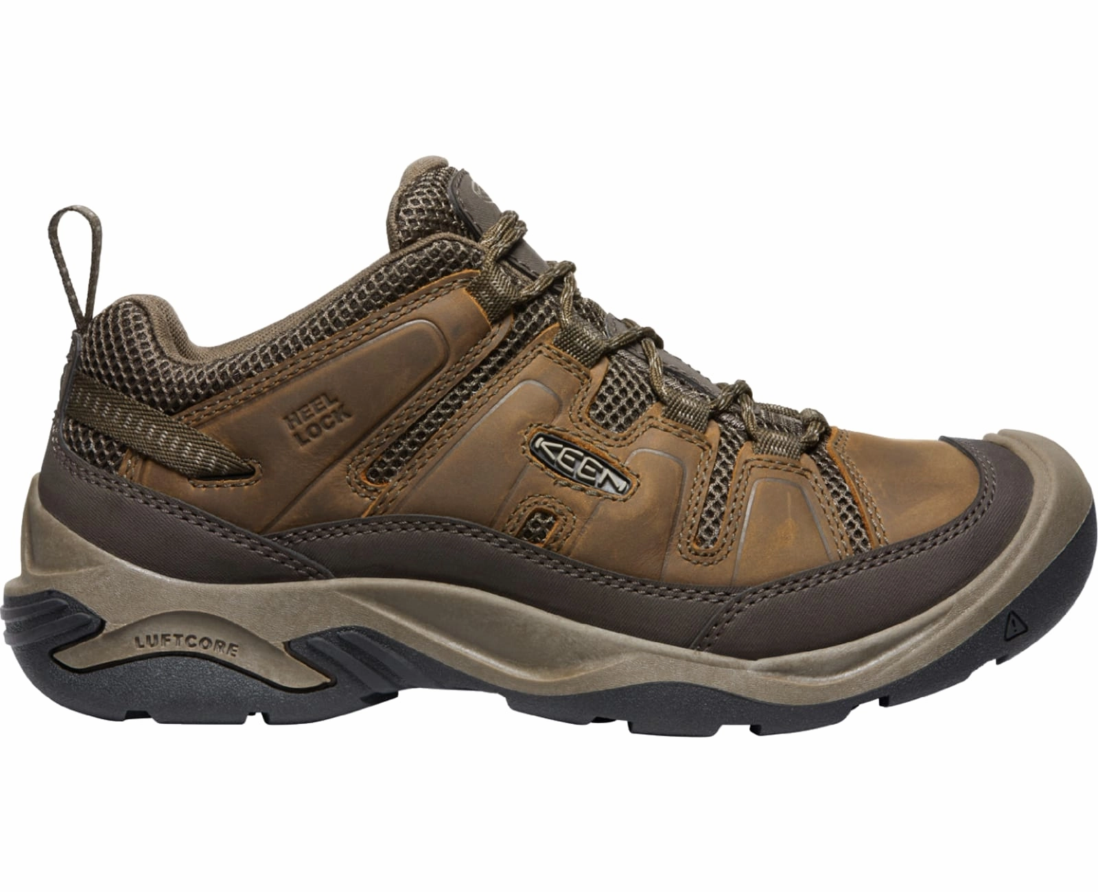 1026910 Keen Men's Circadia Vent Shitake/Brindle Vtg Acg Hiking Boots