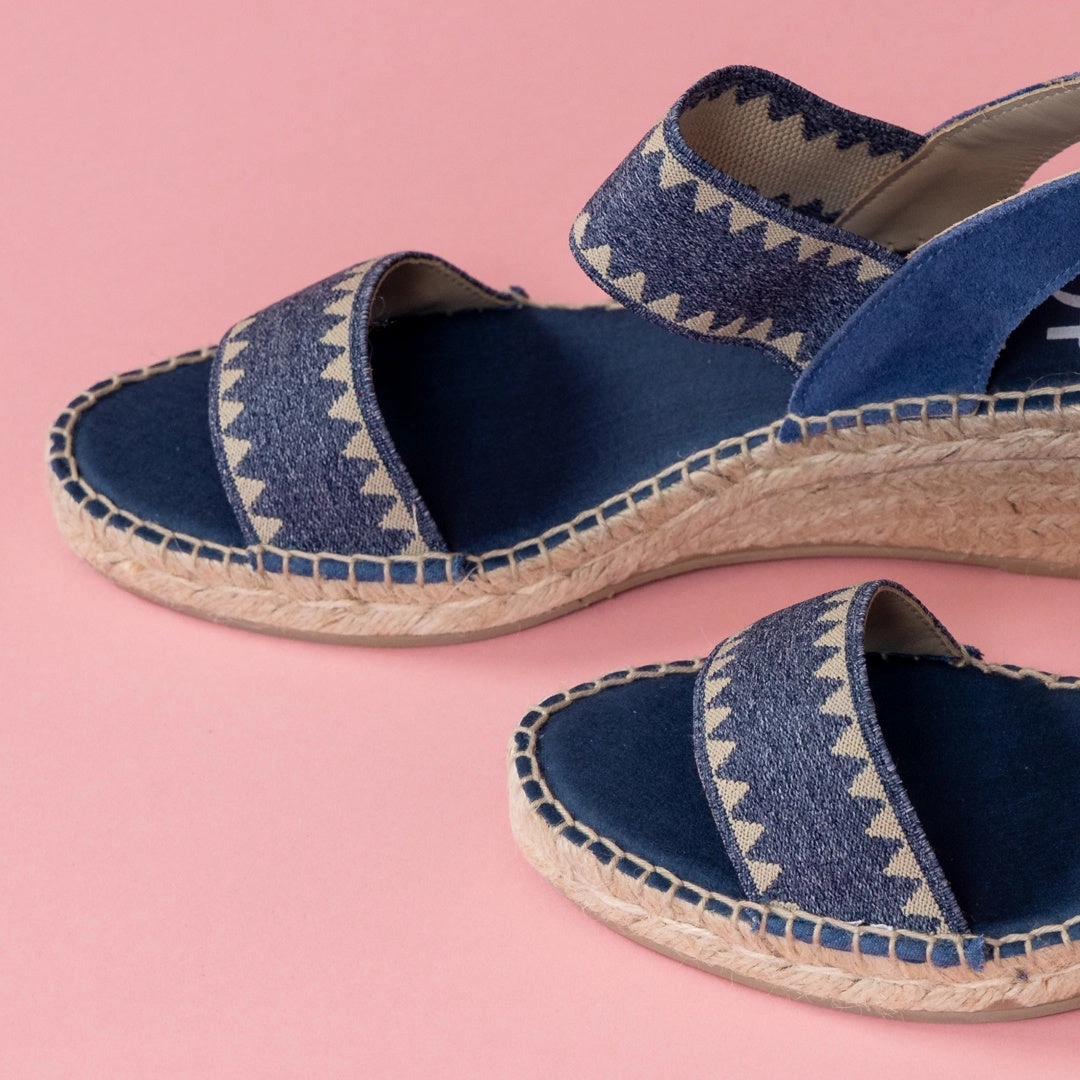 High Heel Stretch 2277 Azul JUNCAL