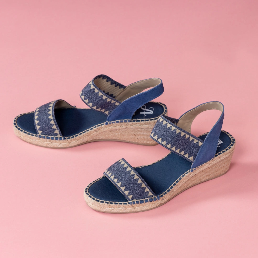 Short High Heeled Boots 2277 Azul JUNCAL