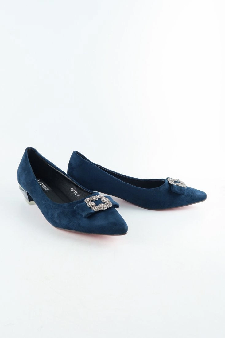  K9073 - Pointed Toe Mid Heel Pump Shoes High Heels Masturbate