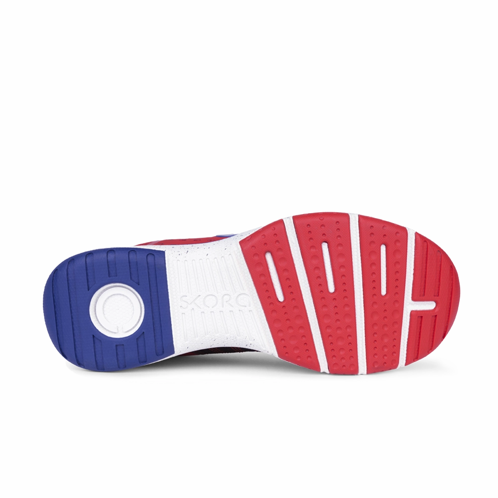 Best Running Shoes For Cushion Skora Kyori Mens Lava Red / Blue