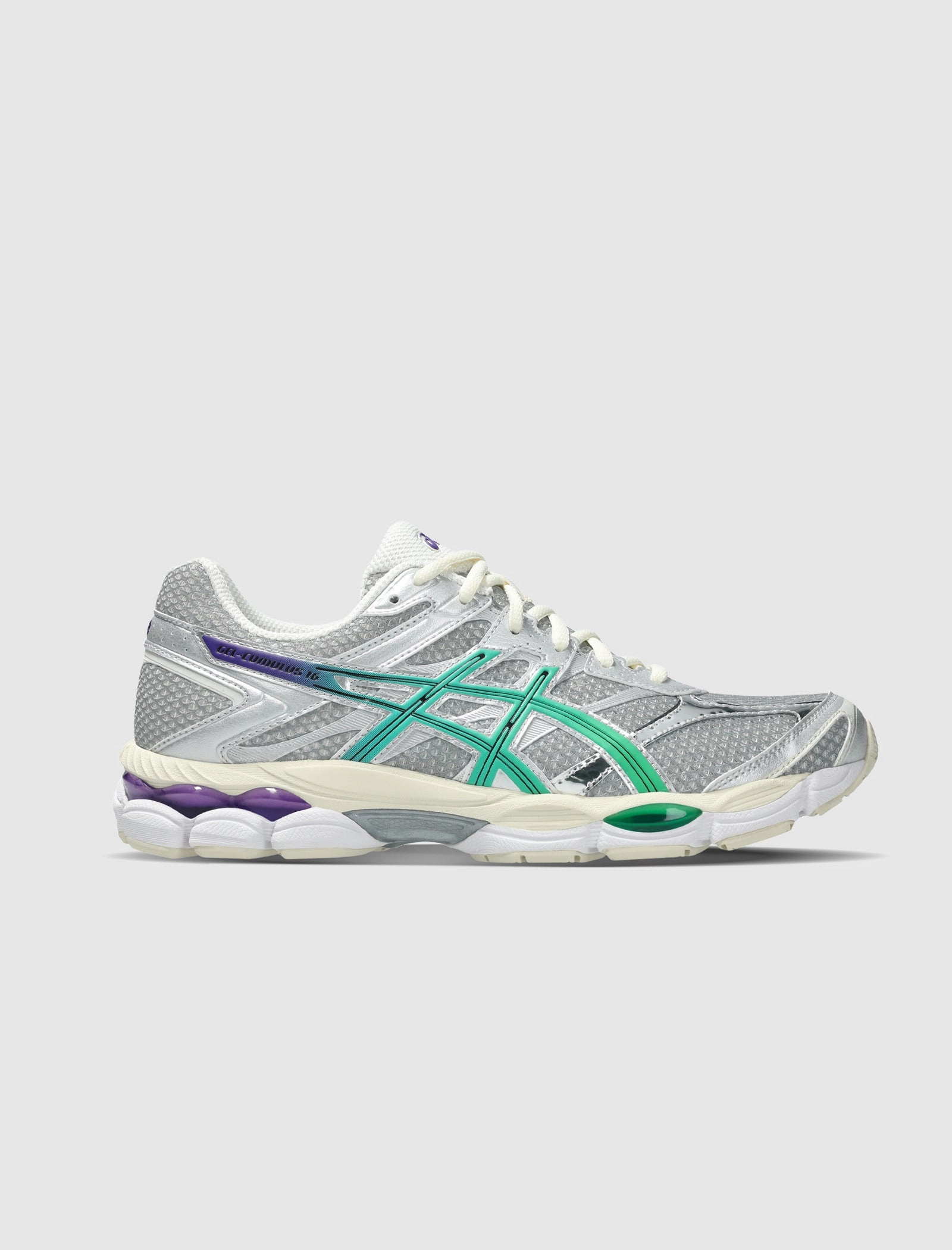 Asics Gel-quantum 90 Iv Sportstyle Shoe GEL-CUMULUS 16 SUMMIT EXCLUSIVE "CREAM/MALACHITE GREEN"