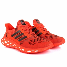 990v6 Running Shoes AD Boost Red And Black Men's Running Sneakers