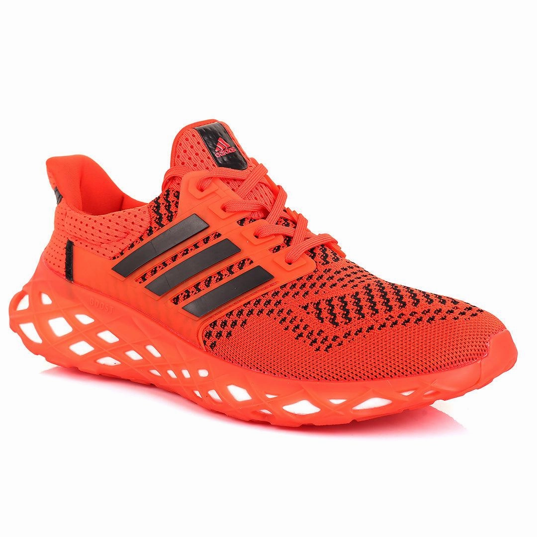 AD Boost Red And Black Men's Running Sneakers Barefoot Shoes Running