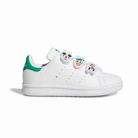 adidas - Kids' (Preschool) adidas x Disney Stan Smith Comfort Closure Shoes (JH7439) Adidas Shoes 420