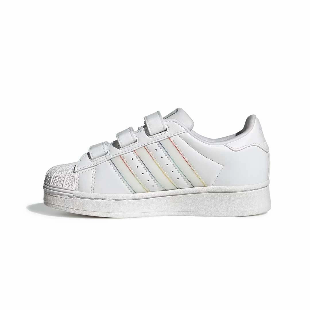 Adidas Softball Shoes adidas - Kids' (Preschool) Superstar LED Lights Comfort Closure Shoes (JI0509)