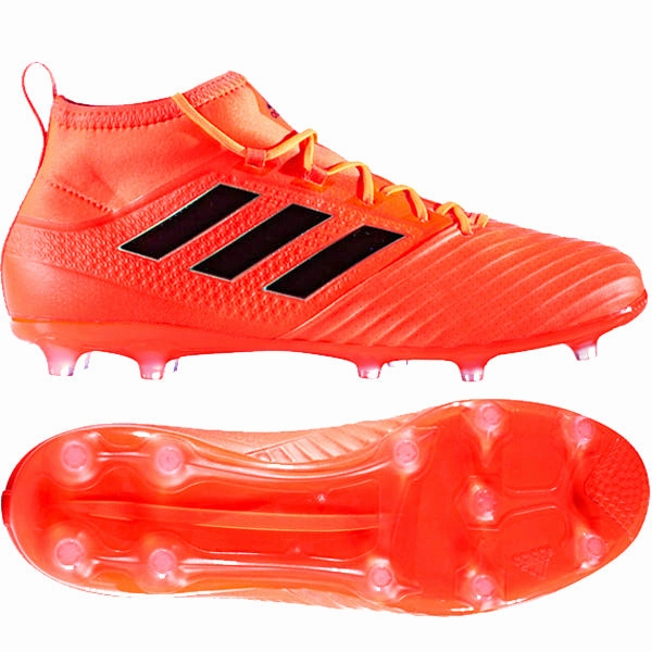 Soccer Vs Softball Cleats Adidas Ace 17.2 FG Soccer Cleats (Solar Orange)