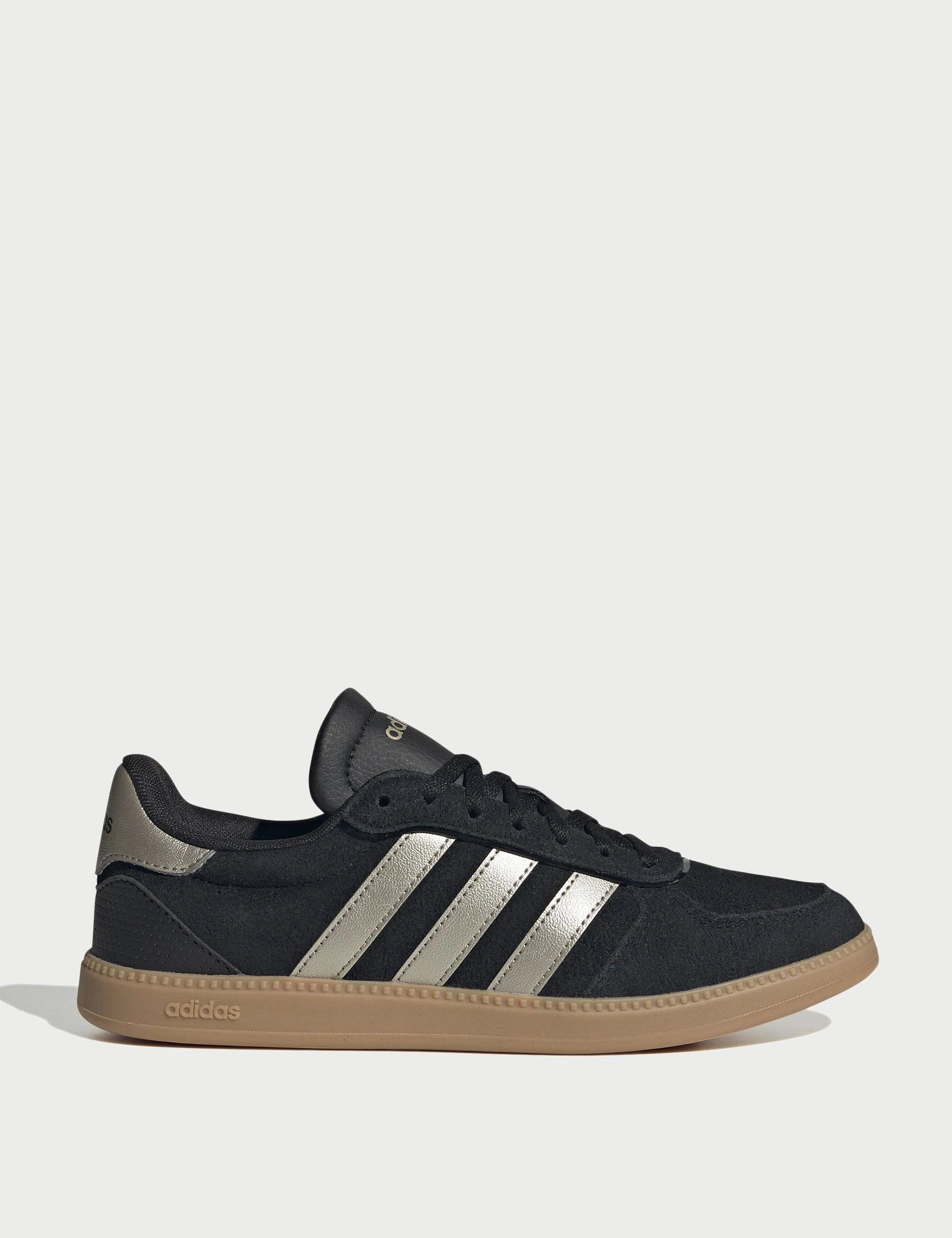 Adidas Adipower Lifting Shoes Breaknet Sleek Shoes - Core Black/Cyber Metallic/Gum 3