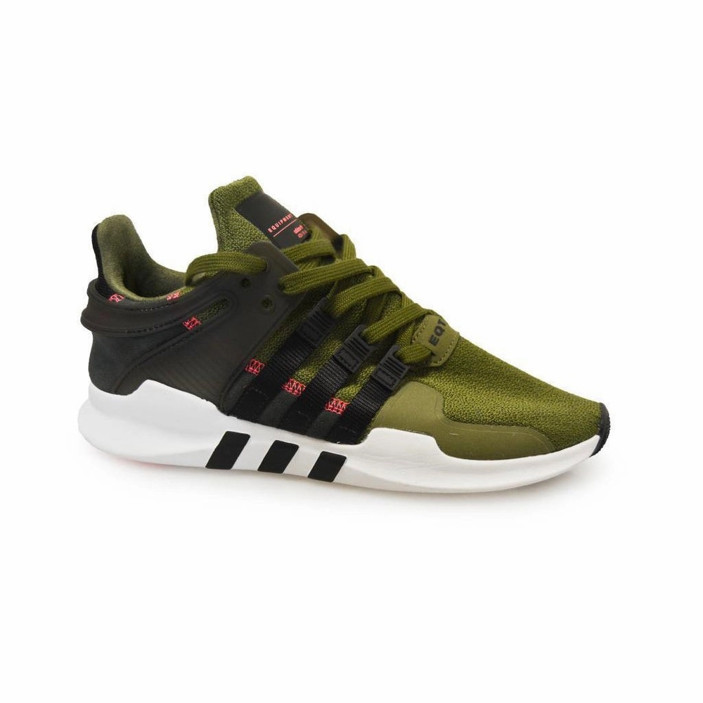 Adidas Equipment Support ADV - S76961 - Green Black Running Shoes For Calf Pain