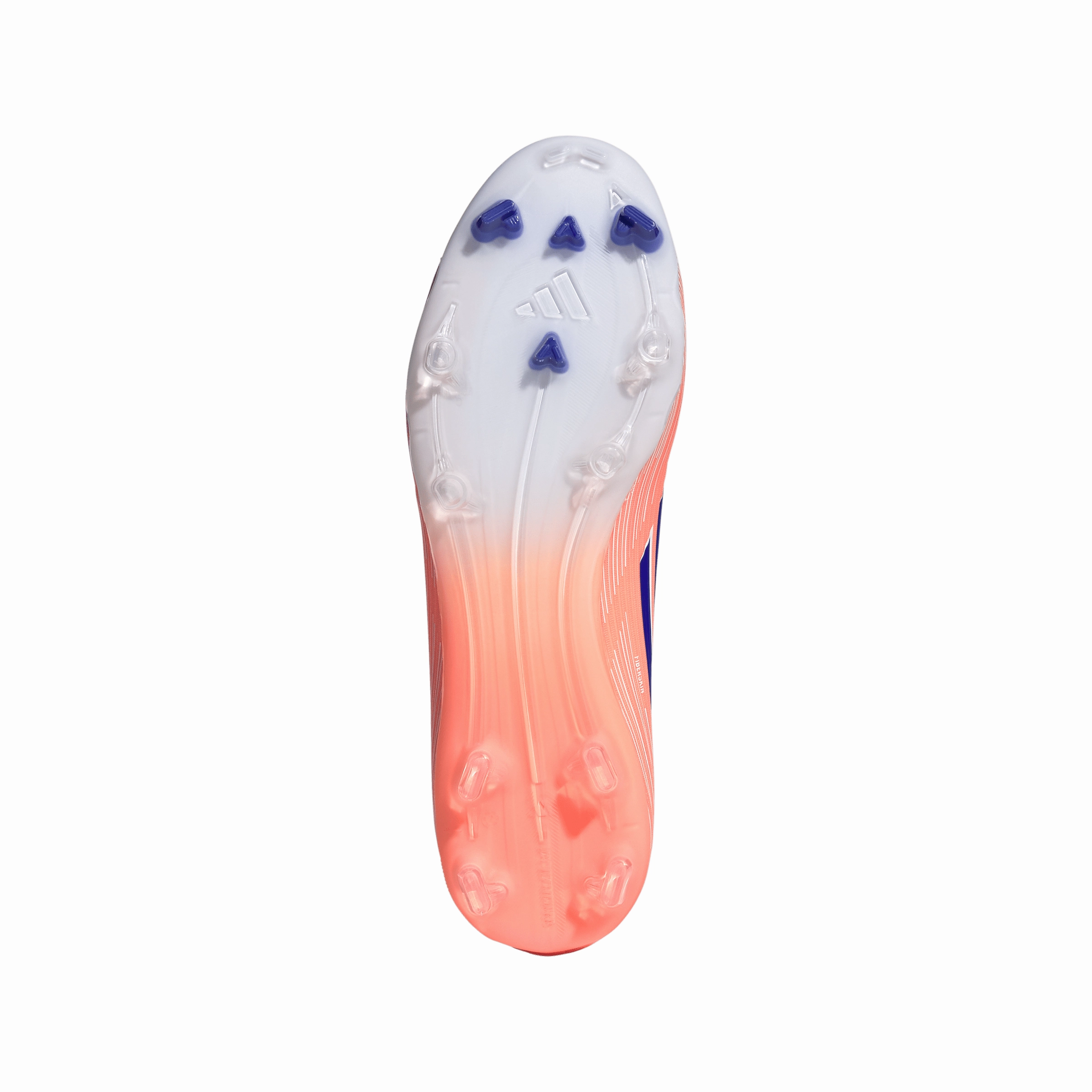 Soccer Cleat Customizer adidas F50 League FG/MG Men's Soccer Cleats - Orange/Blue/White