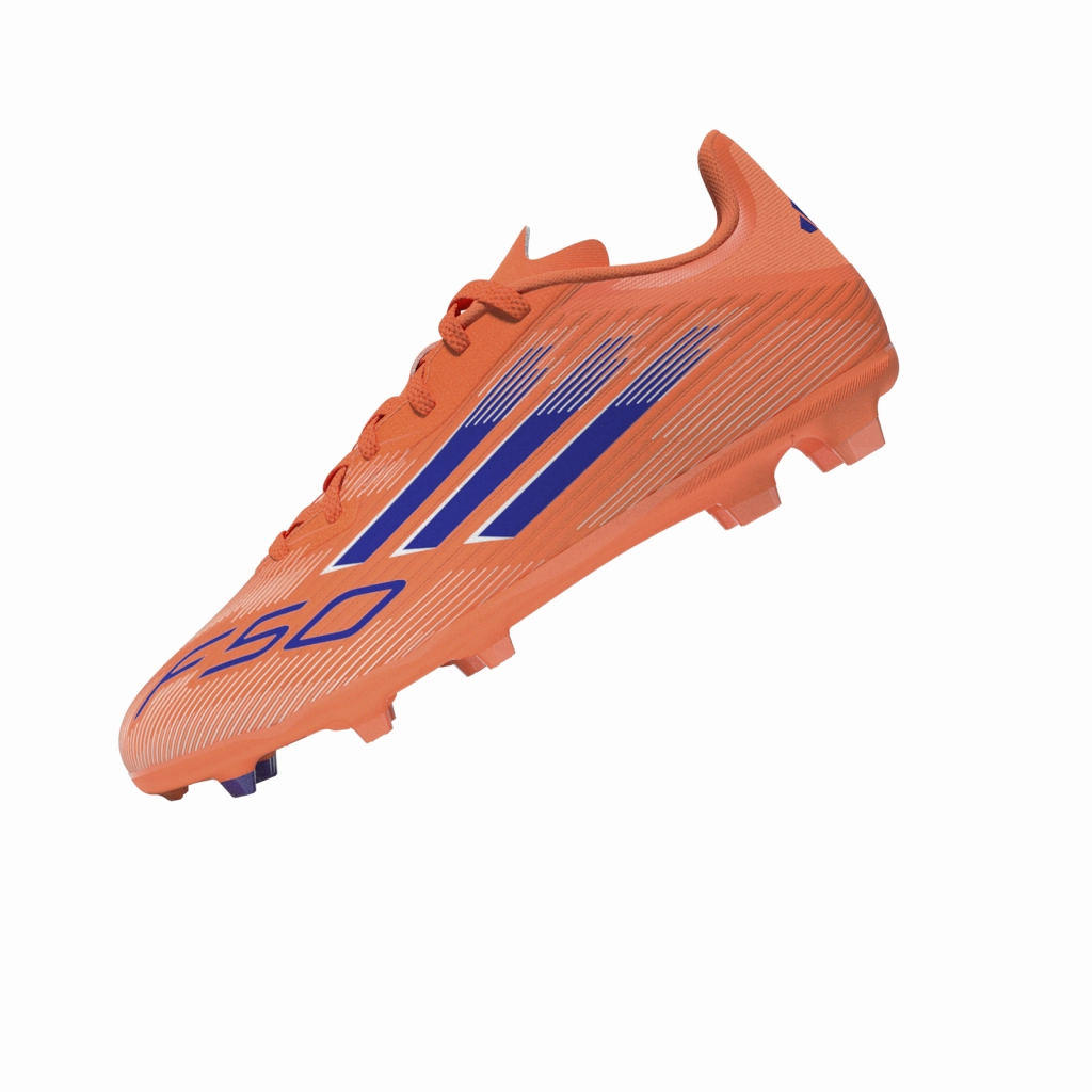 adidas F50 League FG/MG Youth Soccer Cleats - Orange/Blue/White Different Type Of Soccer Cleats
