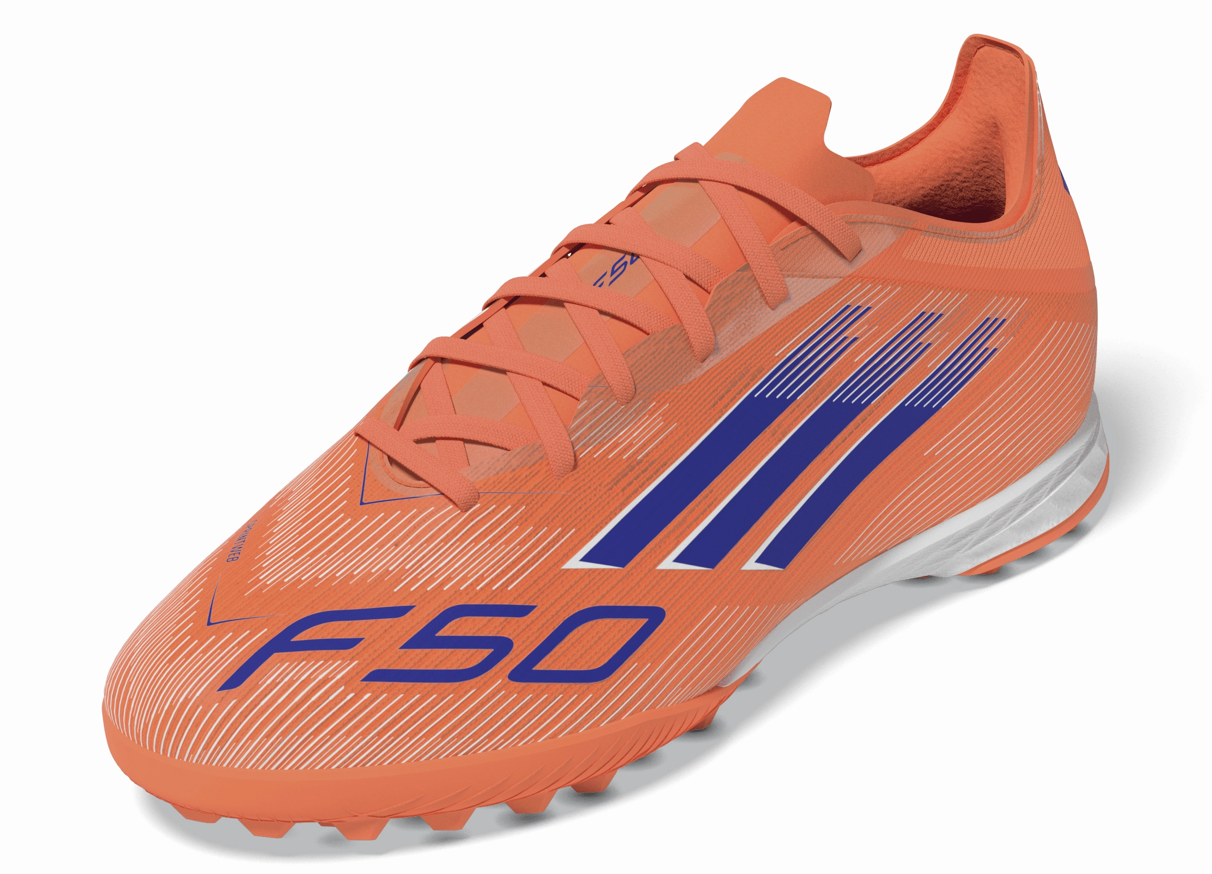 adidas F50 Pro TF Men's Soccer Cleats - Orange/Blue/White Soccer Cleats 2010 World Cup