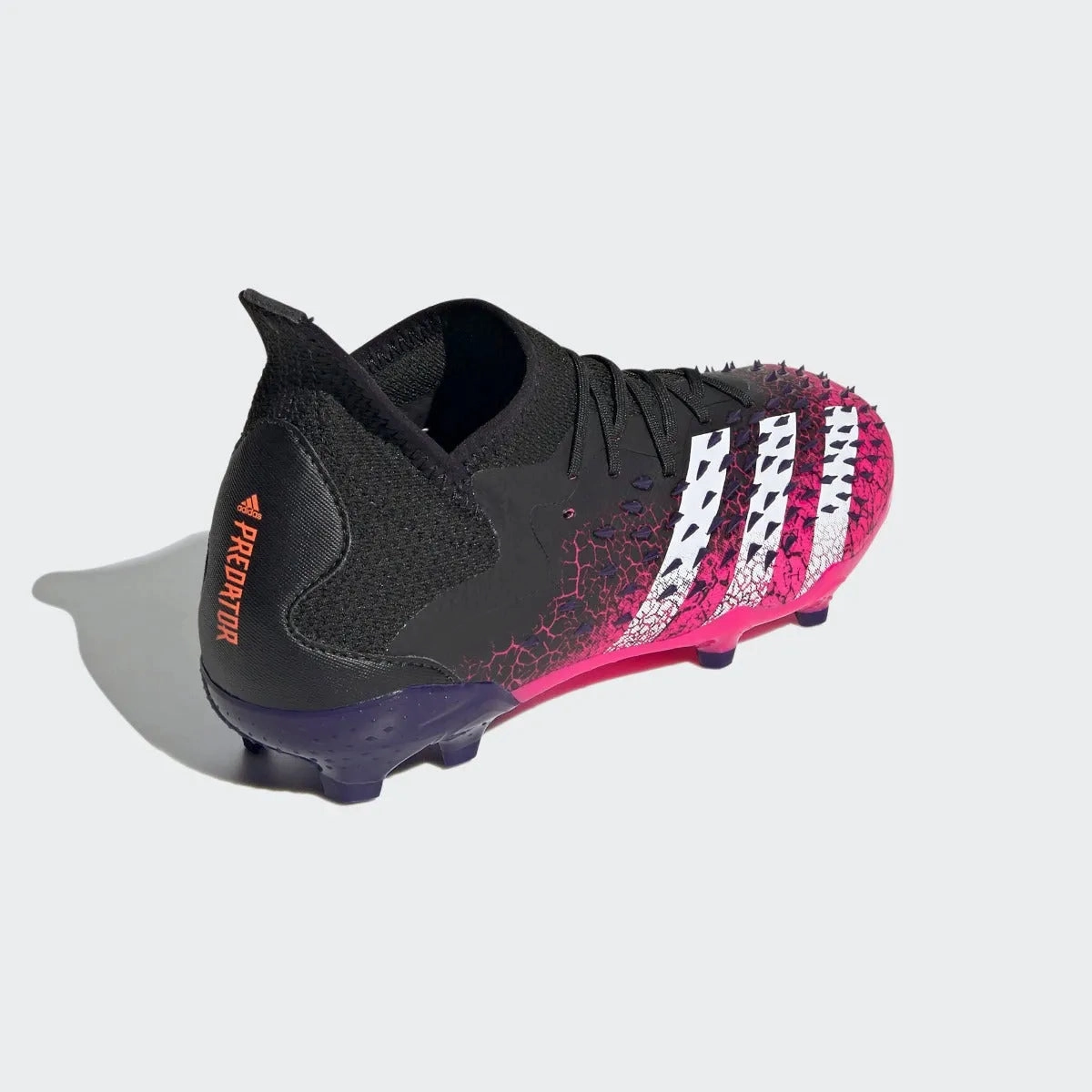 Adidas JR Predator Freak .1 FG - Black-Pink-Purple 8k Soccer Cleats