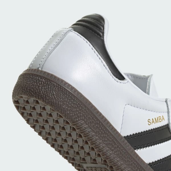 Adidas 2000 Shoes Adidas Kid's Samba OG Shoes - Cloud White / Core Black / Gum
