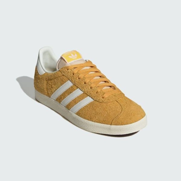 Adidas Men's Gazelle Shoes - Preloved Yellow / Off White / Cream White Adidas Jeremy Scott Bones Shoes