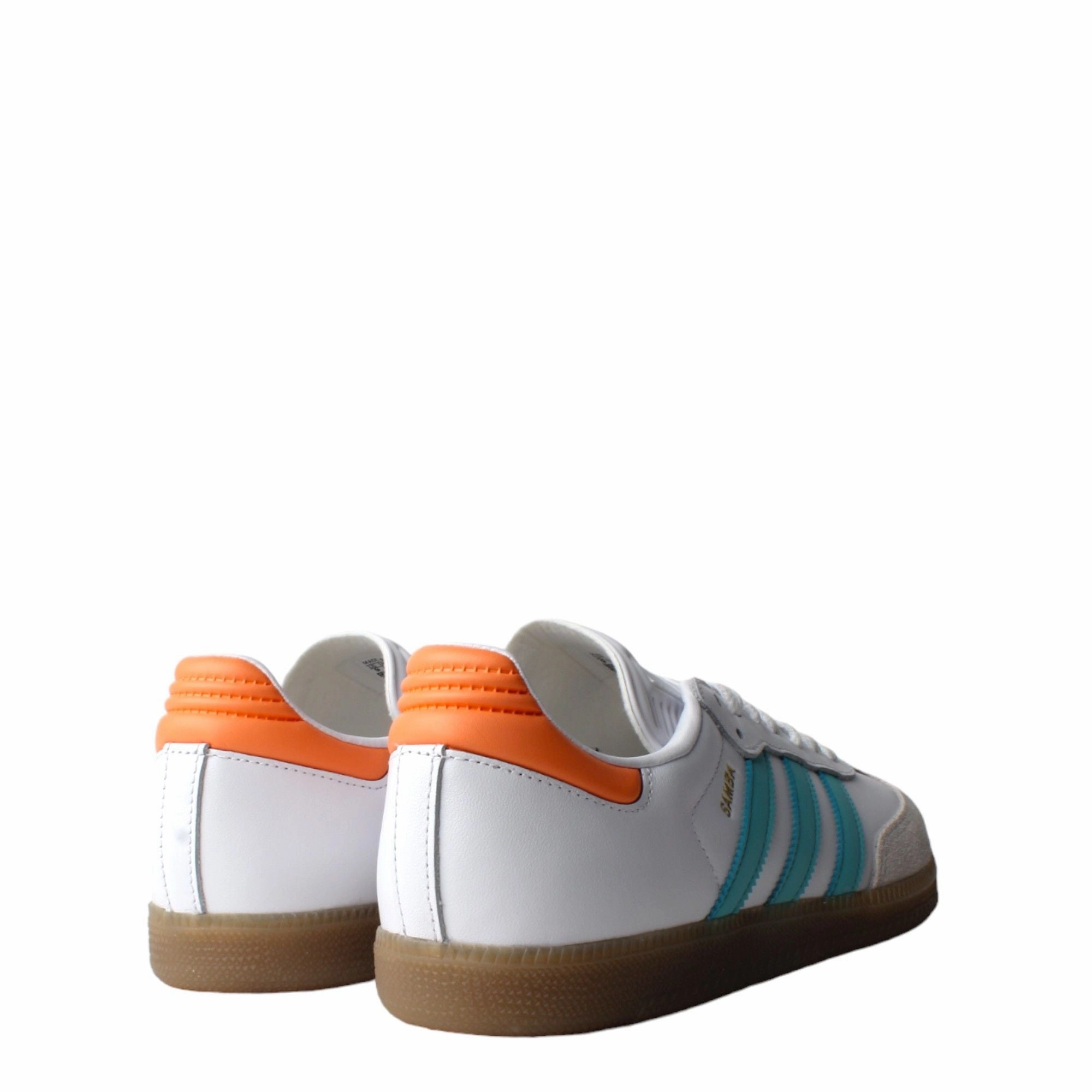 Adidas Men's Samba Inter Miami Shoes - White / Easy Mint / Pink Adidas Gazelle Tennis Shoes
