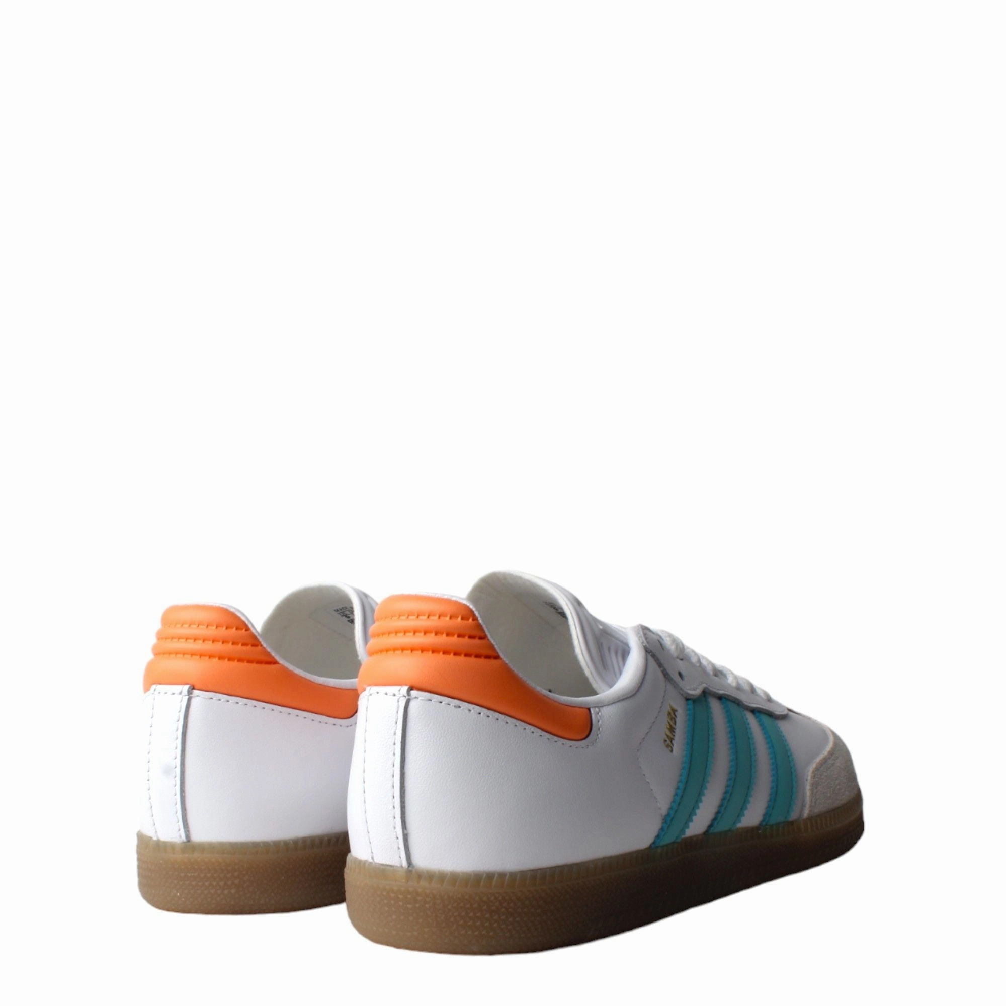 Adidas Shoes Shell Toe Adidas Men's Samba Inter Miami Shoes - White / Easy Mint / Pink
