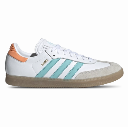 Adidas Samba Xlg Shoe Adidas Men's Samba Inter Miami Shoes - White / Easy Mint / Pink