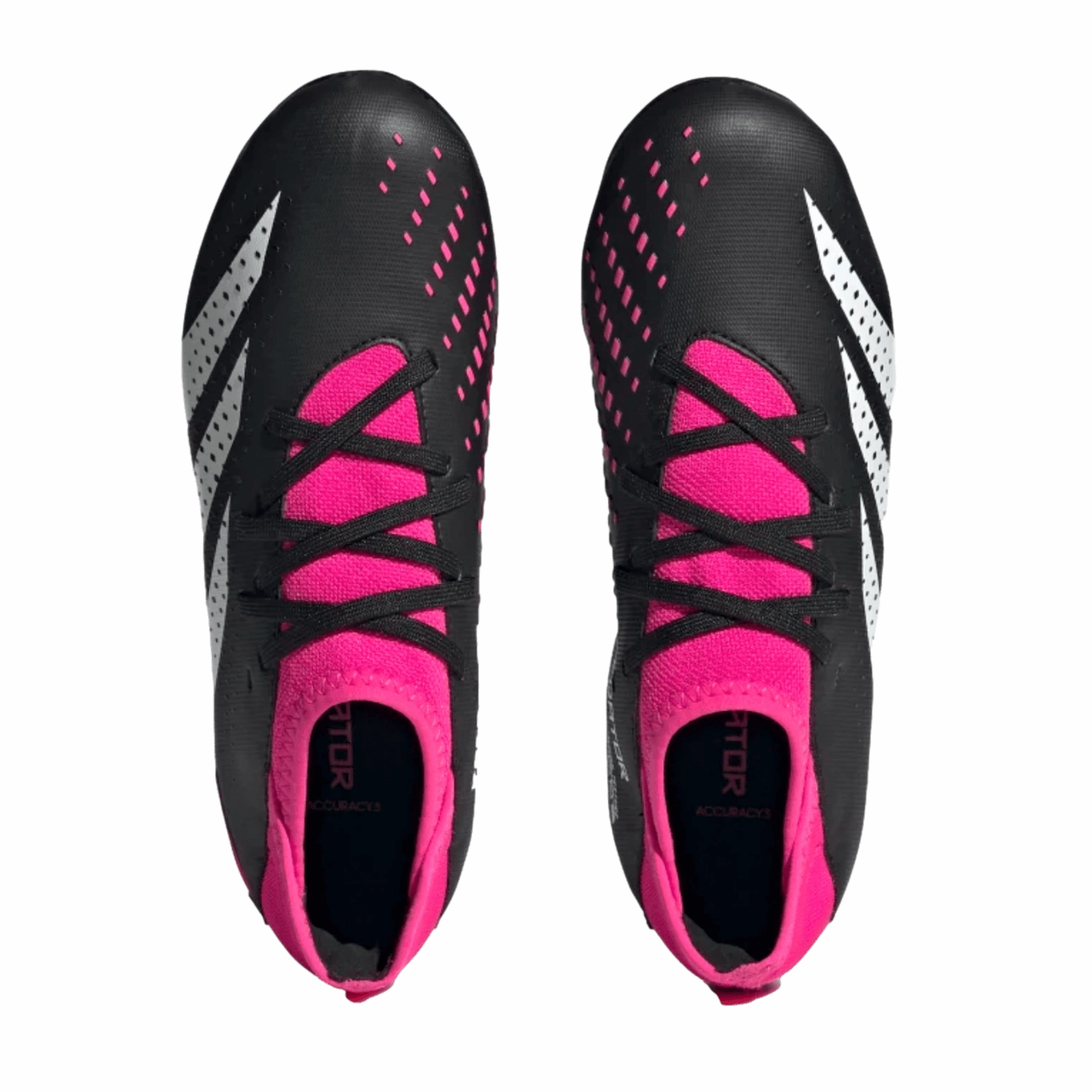 Adidas Predator Accuracy.3 Youth Firm Ground Cleats Rooney Soccer Cleats