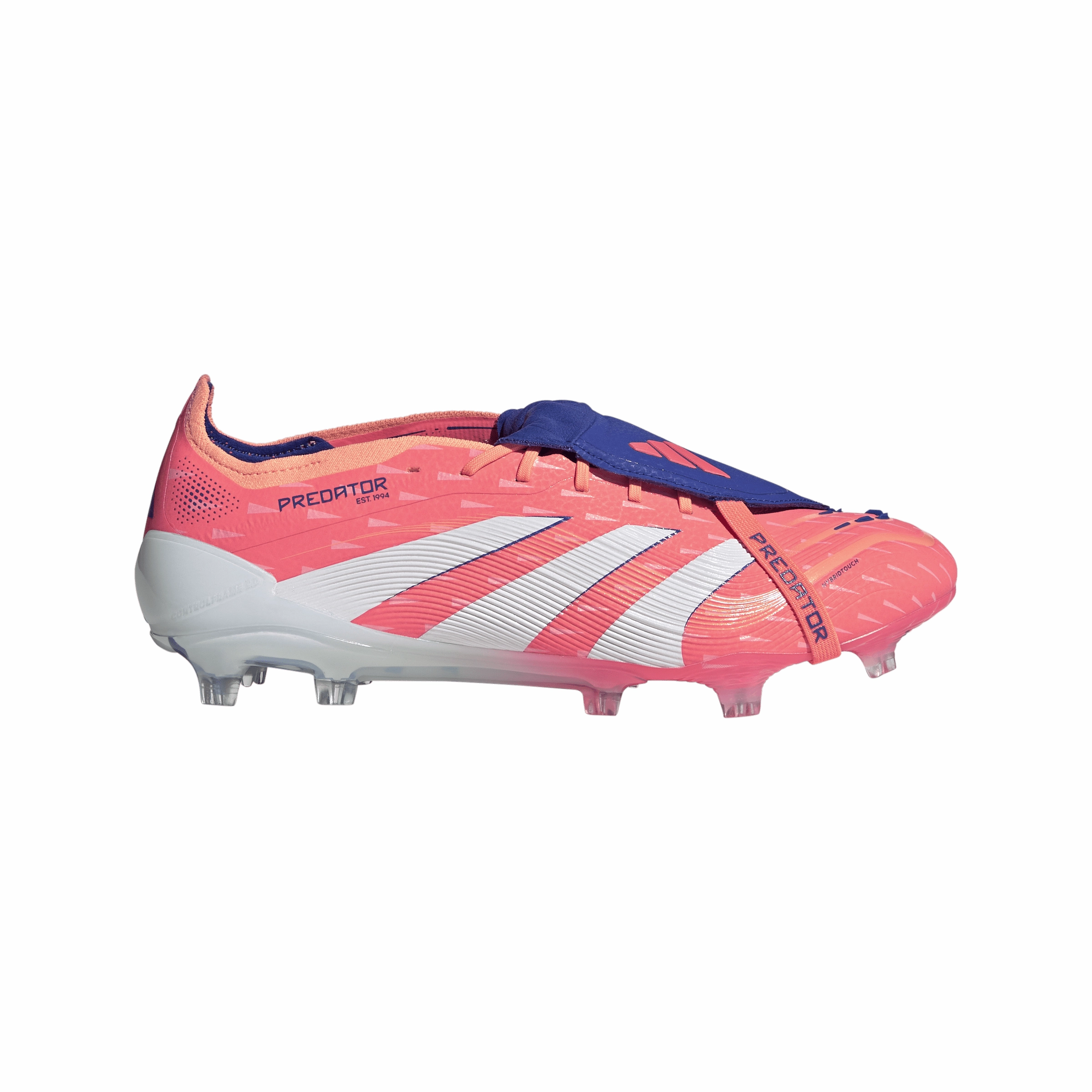 Soccer Cleats Raleigh adidas Predator Elite Fold-Over Tongue FG Men's Soccer Cleats - Orange/White