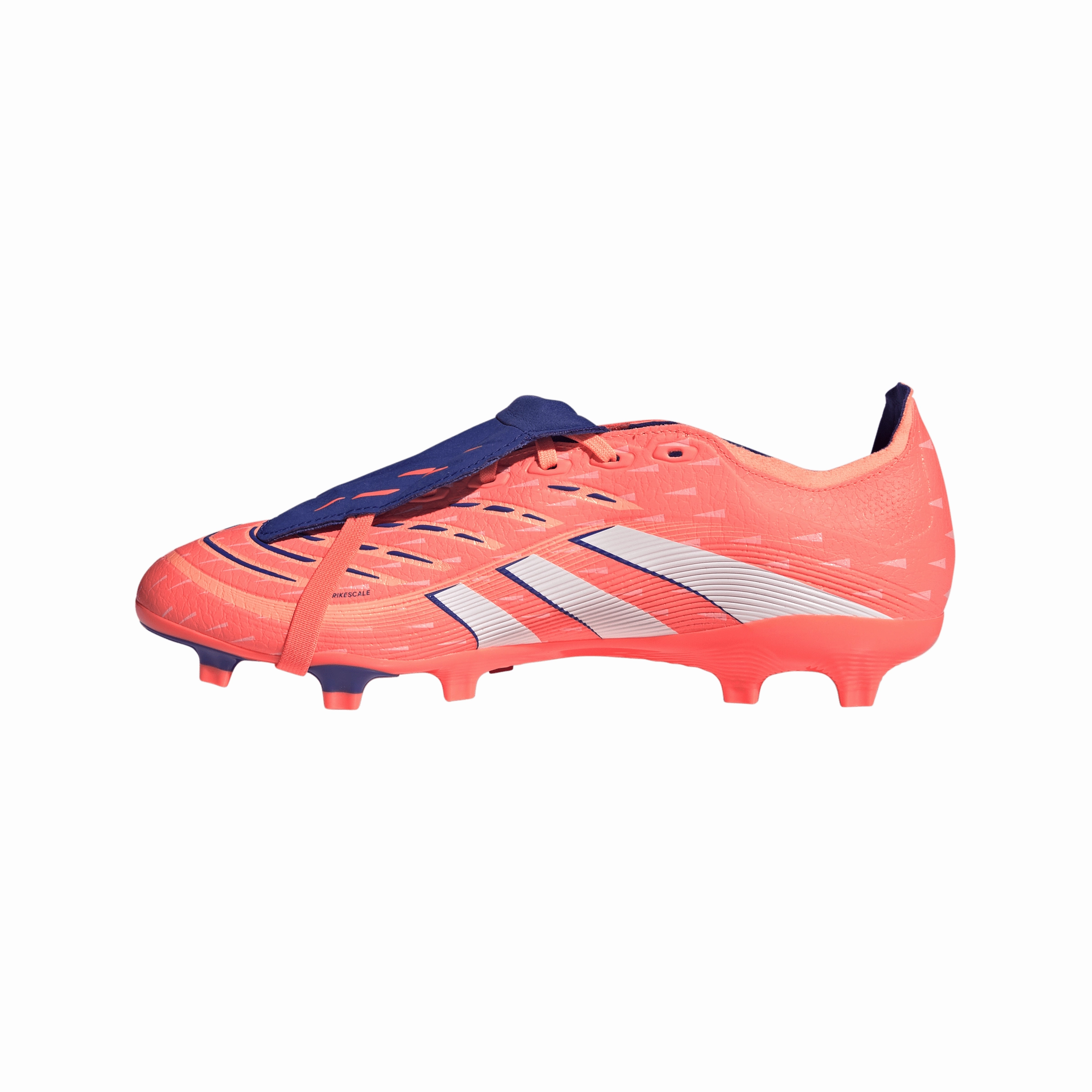 Mismatch Cleats Soccer adidas Predator League Fold-Over Tongue FG/MG Men's Soccer Cleats - Orange/White