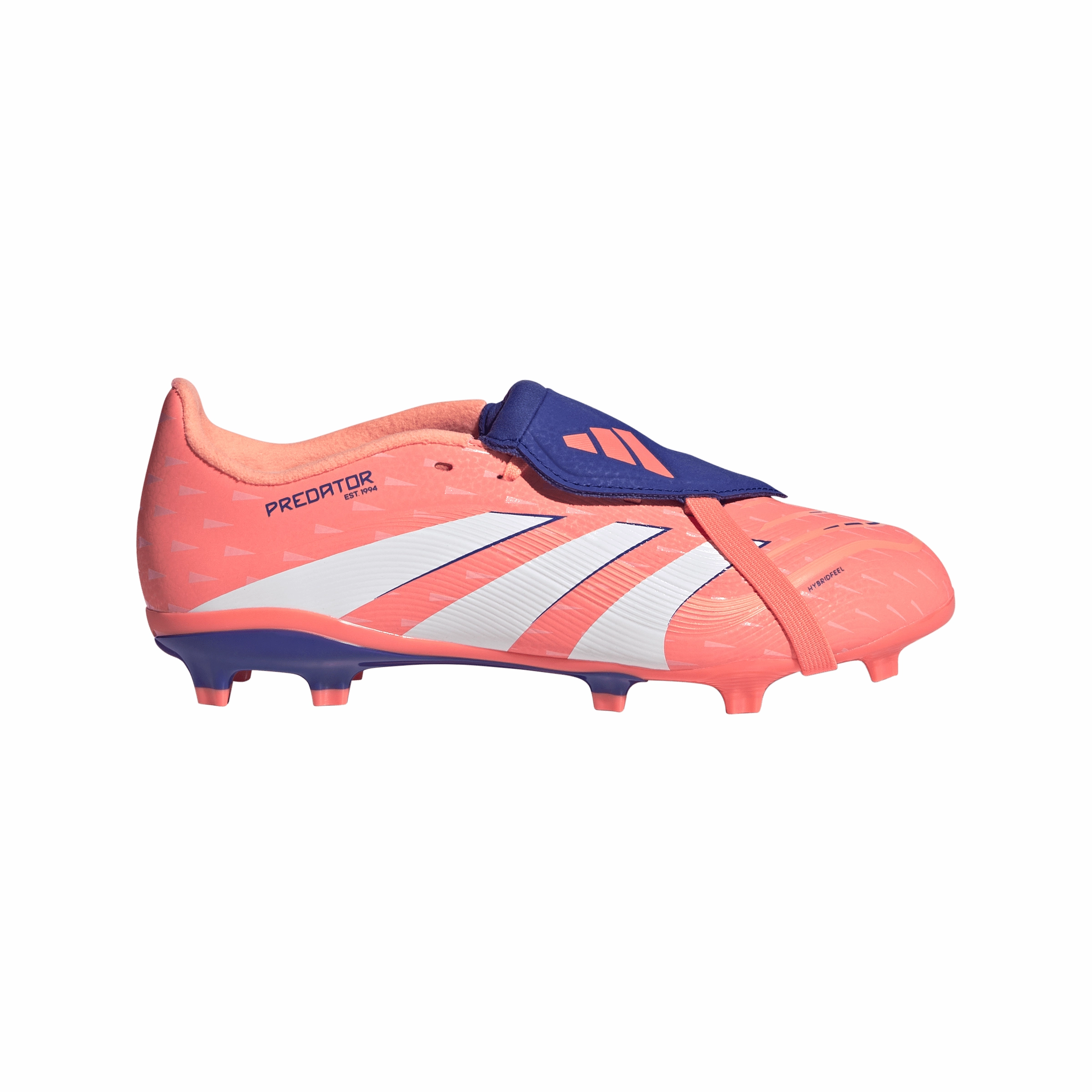 Compare Price And Features Of Modern Soccer Cleats adidas Predator League Fold-Over Tongue FG/MG Youth Soccer Cleats - Orange/White