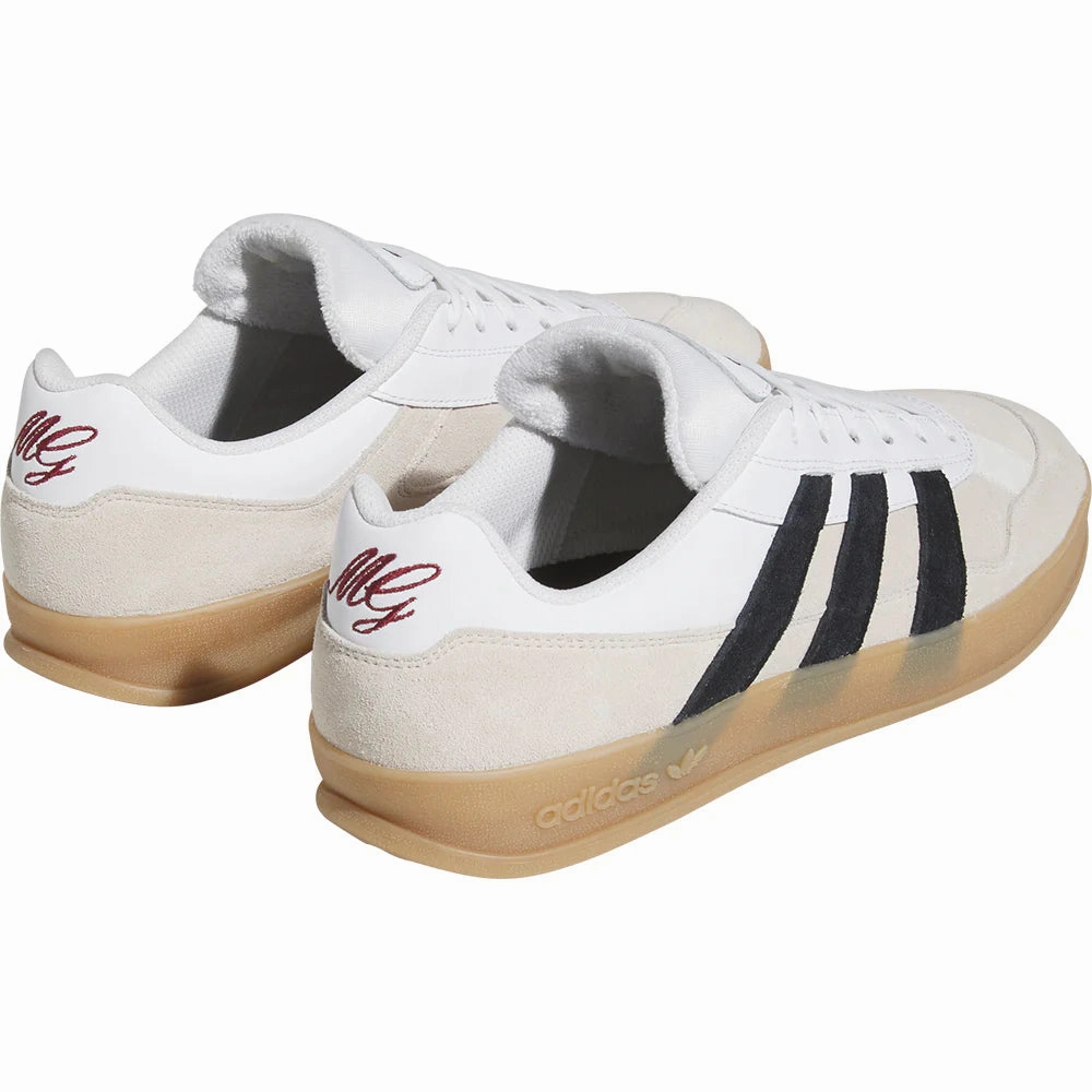 Adidas Cadiant Fyw Shoes adidas Skateboarding Aloha Super Skate Shoes - Cloud White / Core Black / Gum
