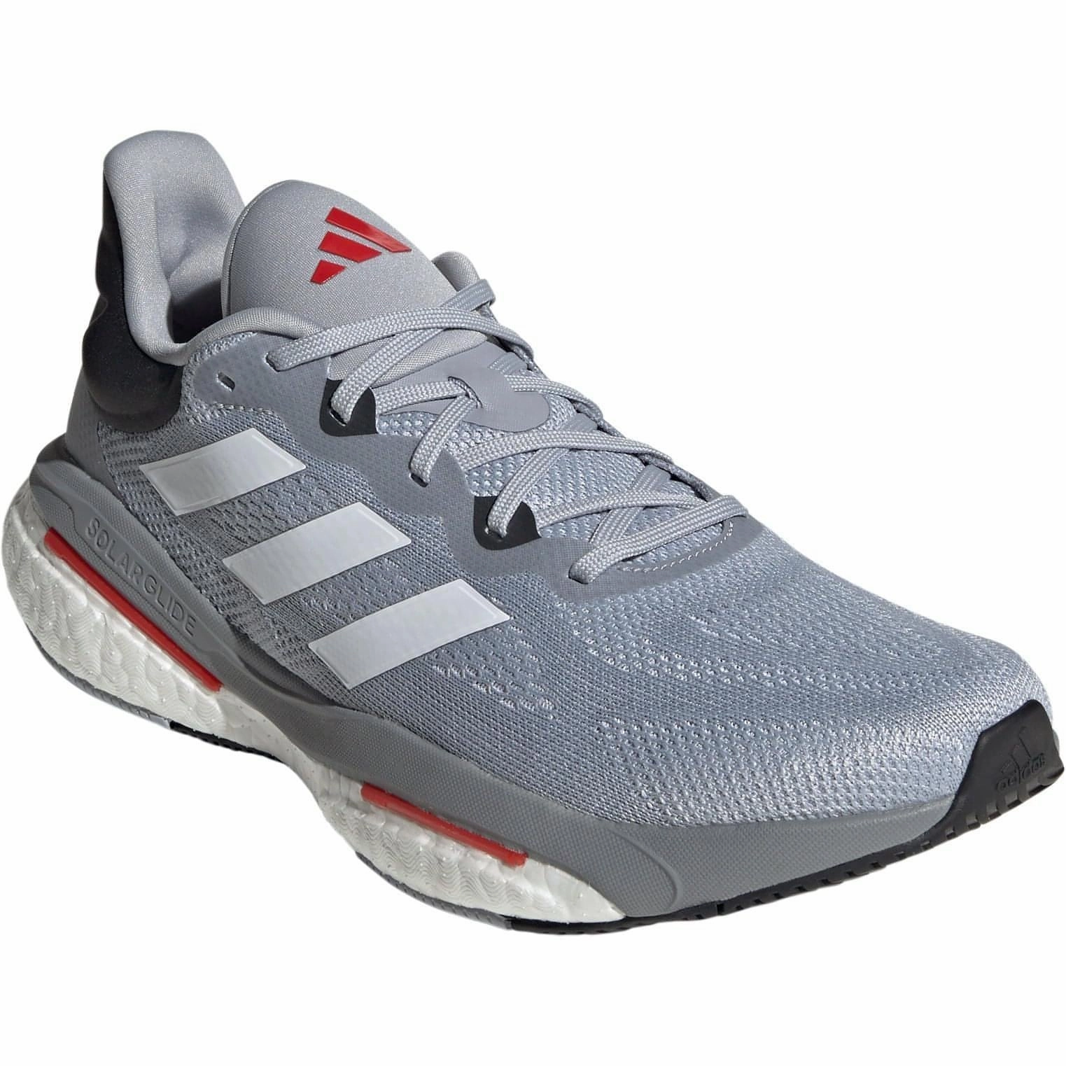 Adidas Print Shoes adidas SolarGlide 6 Mens Running Shoes - Grey
