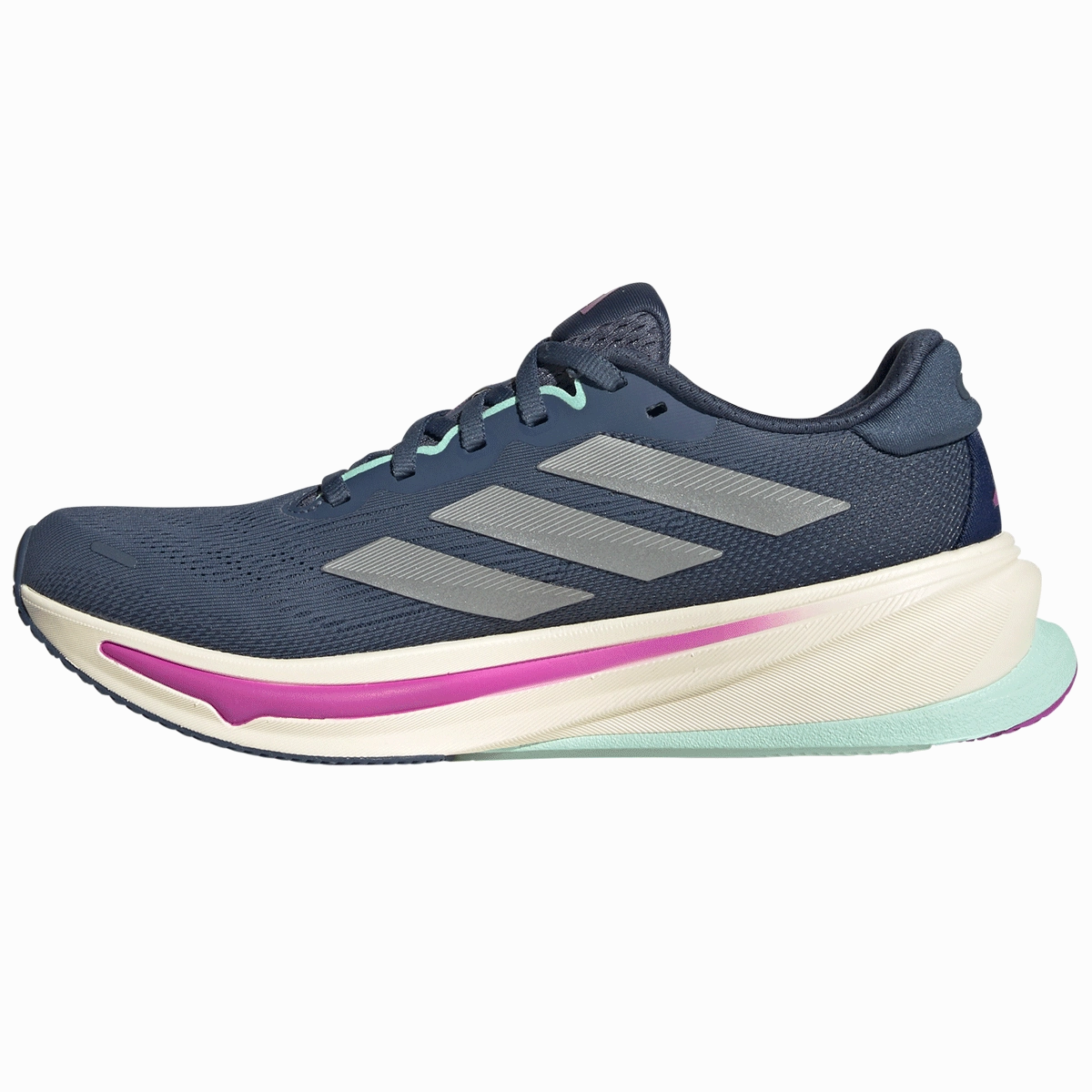 adidas Supernova Rise 2 Running Shoes - Womens - Preloved Ink/Matte Silver Adidas Yeezy Look Alike Shoes