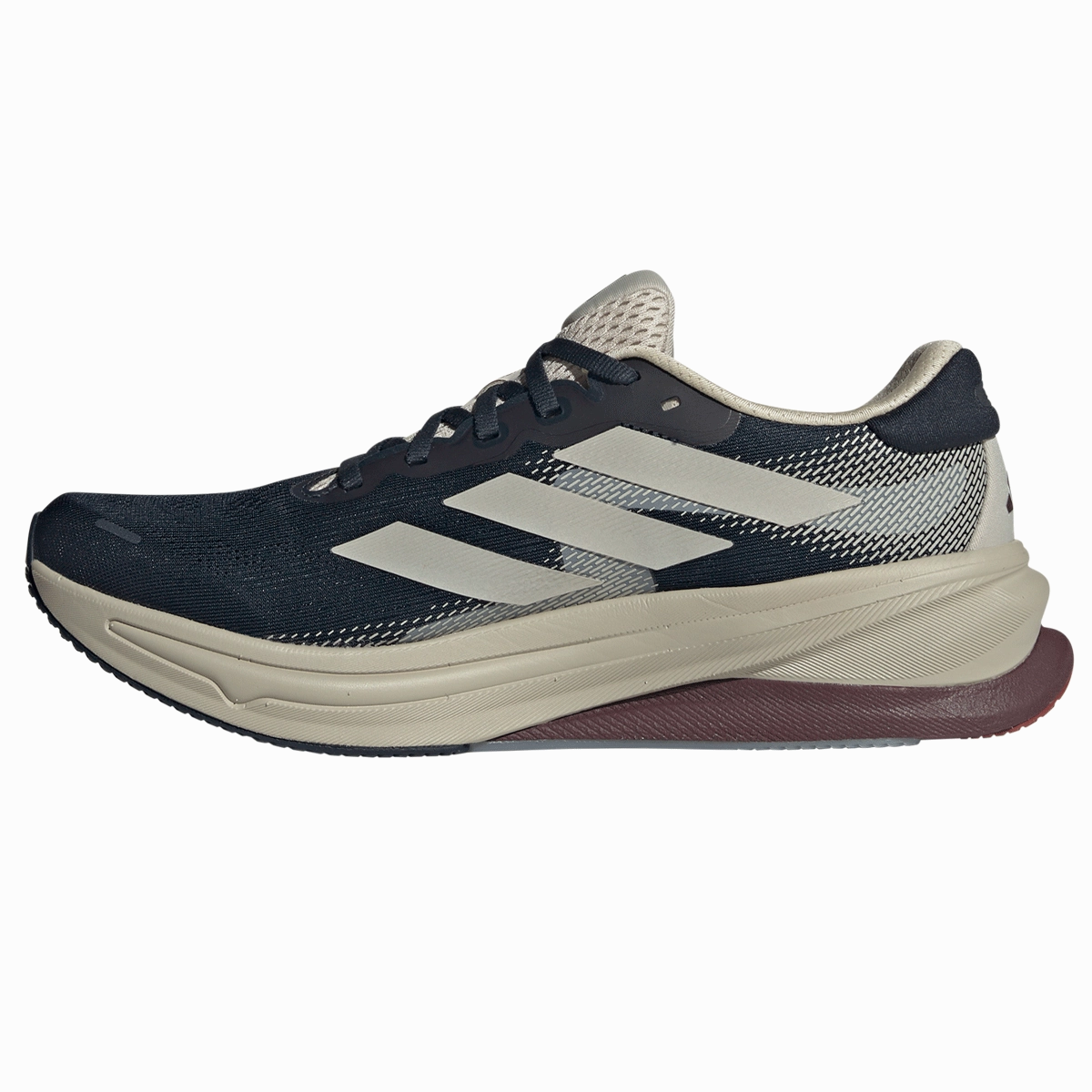 adidas Supernova Solution 2 Running Shoes - Mens - Aurora Ink/Wonder Alumina/Aurora Ruby Adidas Supernova 2 Running Shoe