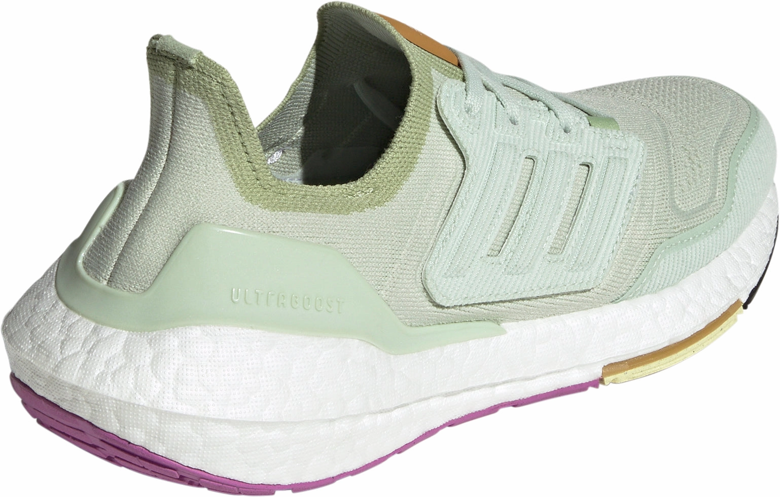 adidas Ultra Boost 22 Womens Running Shoes - Green Adidas Chicago Shoes