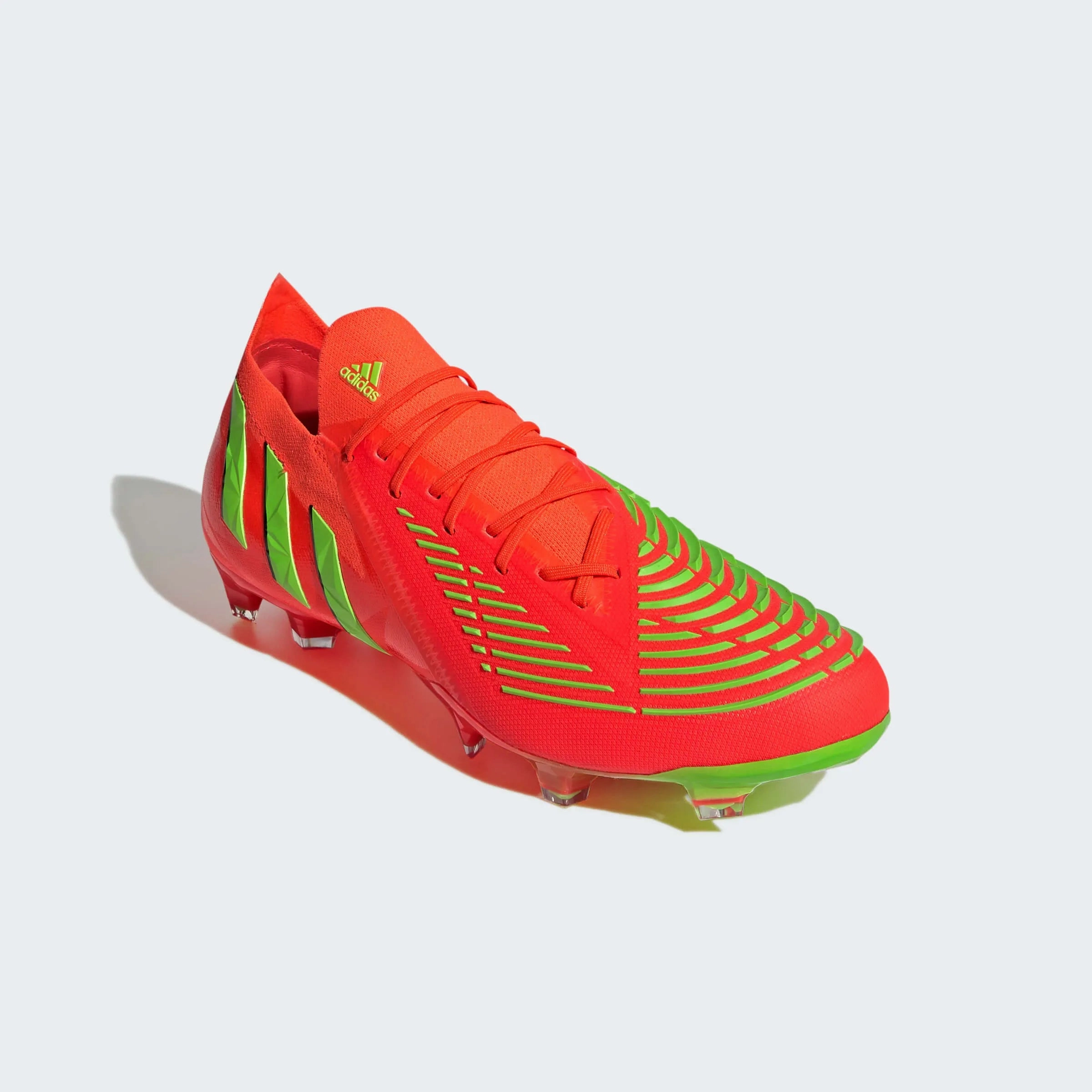 Asos Adidas Shoes adidas Predator Edge .1 Low FG - Solar Red-Solar Green