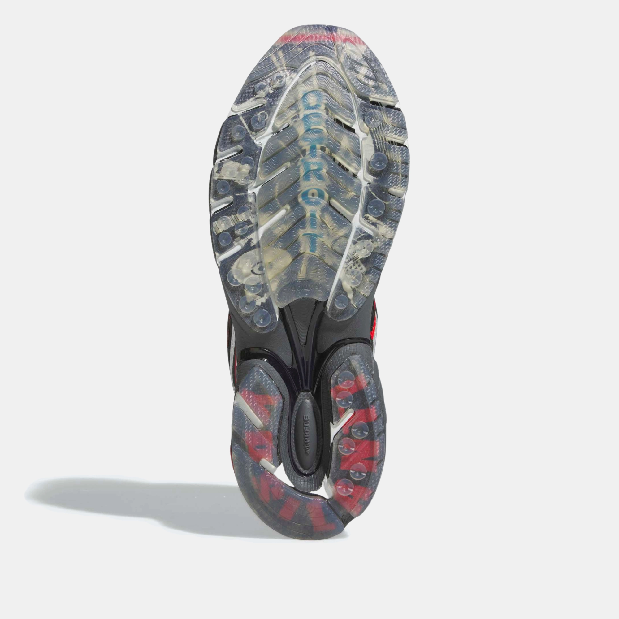 Adidas x Puffer Reds Adistar Cushion 'Track 45' Adidas Mundial Team Turf Soccer Shoes