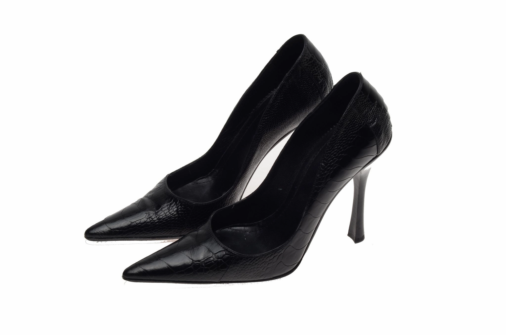 Iconic Tom Ford For Gucci Ostrich pointed pumps- IT 38 High Heels On Michael Jackson