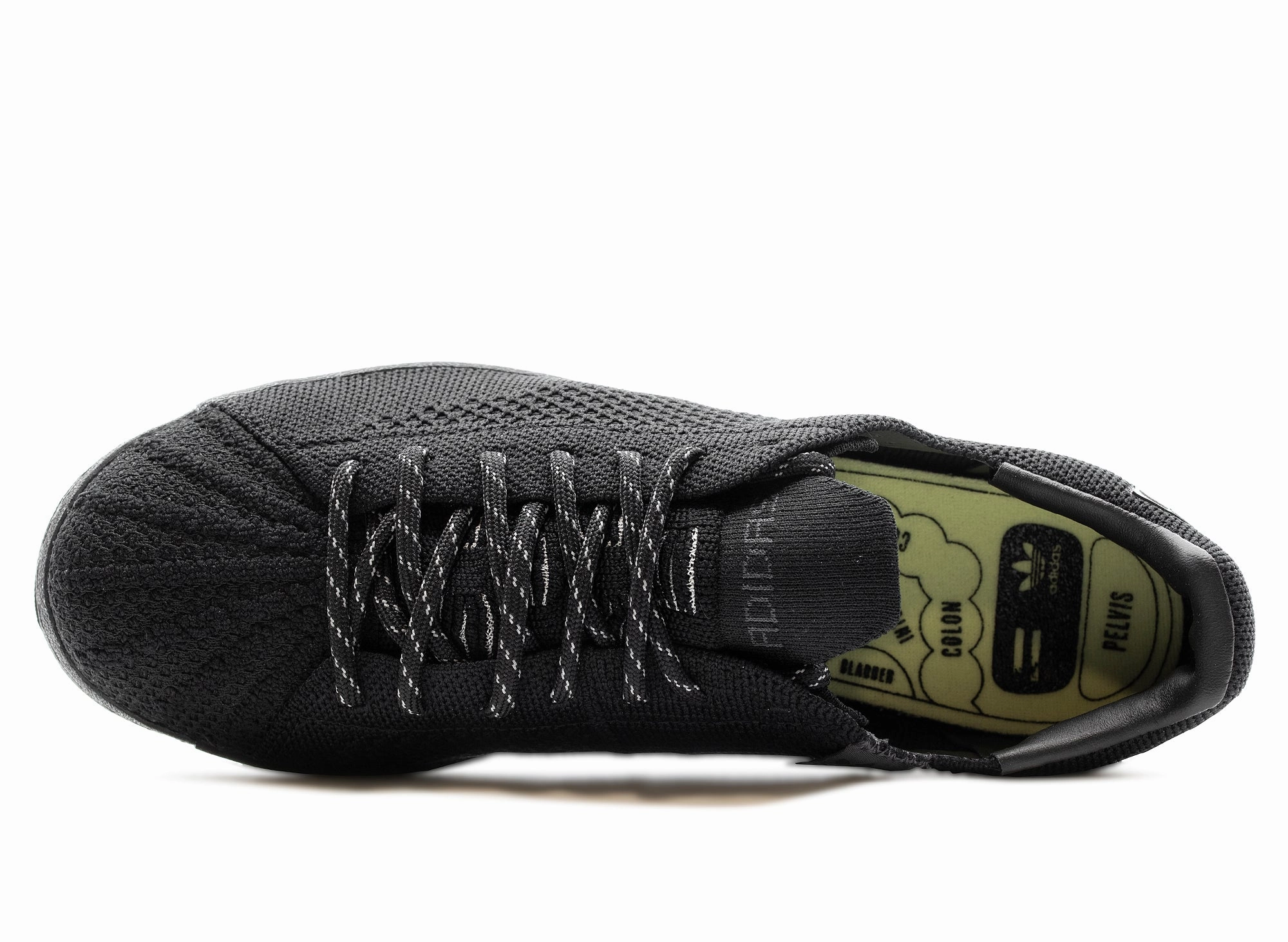 Adidas x Pharrell Williams Superstar PK 'Black' Adidas Foot Shaped Shoes