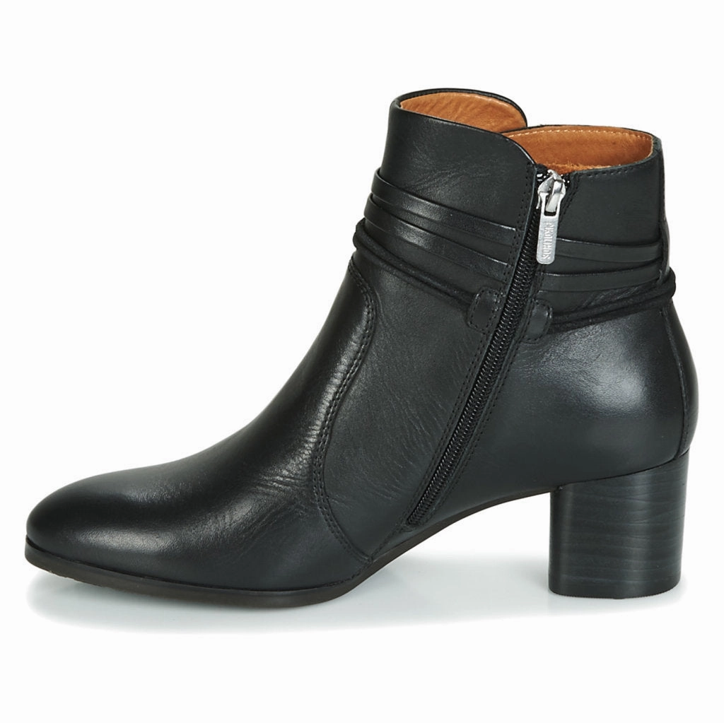 Sustainable Ankle Boots Pikolinos Calafat Leather Women's Heeled Boots