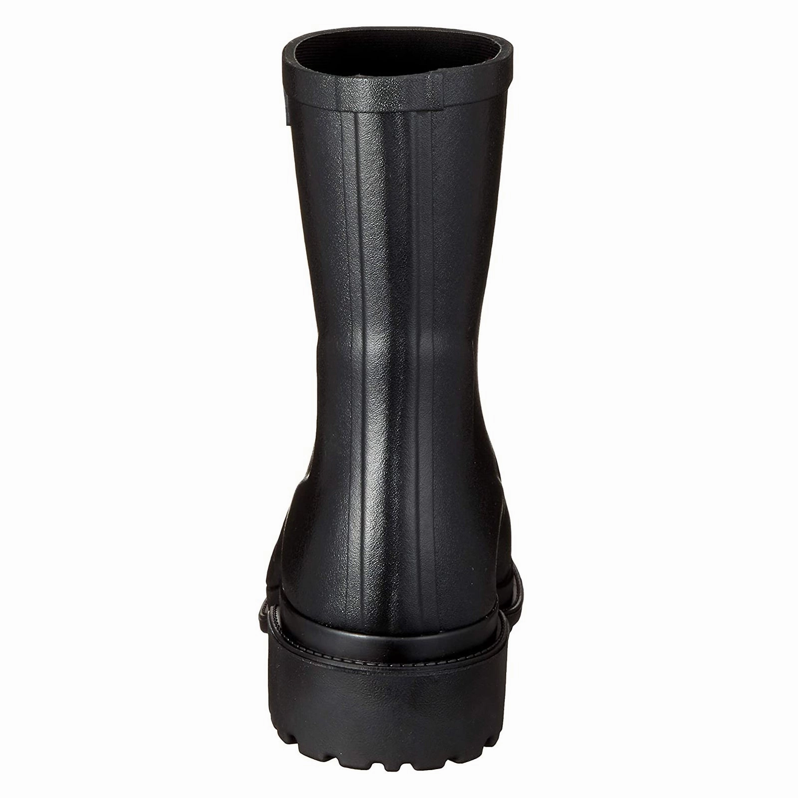 Flat Heel Ankle Boots Aigle Fulfeel Mid Rubber Women's Ankle Black Boots