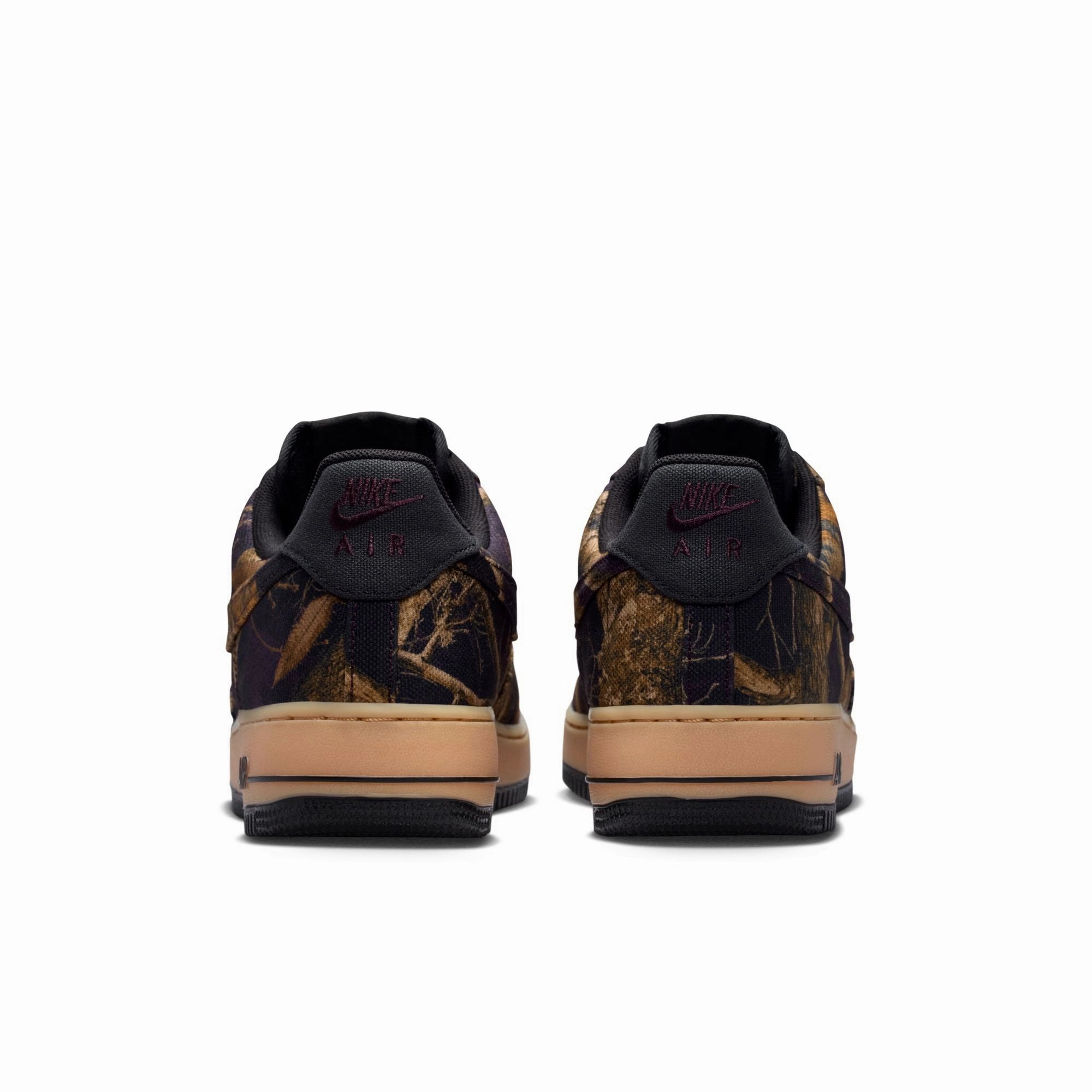 Flat Soled Nike Shoes Air Force 1 '07 RealTree Men's Shoes Color: Multi-color/multi-color-gum Yellow IH1221-900