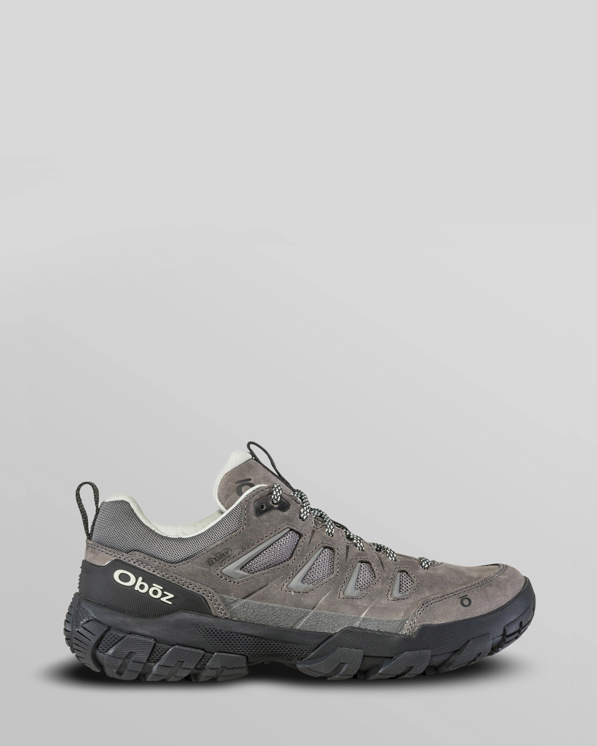 Women's Oboz Sawtooth X Low Waterproof Hiking Shoes - Wide - Hazy Gray Mt500 Burner Clipless Shoe