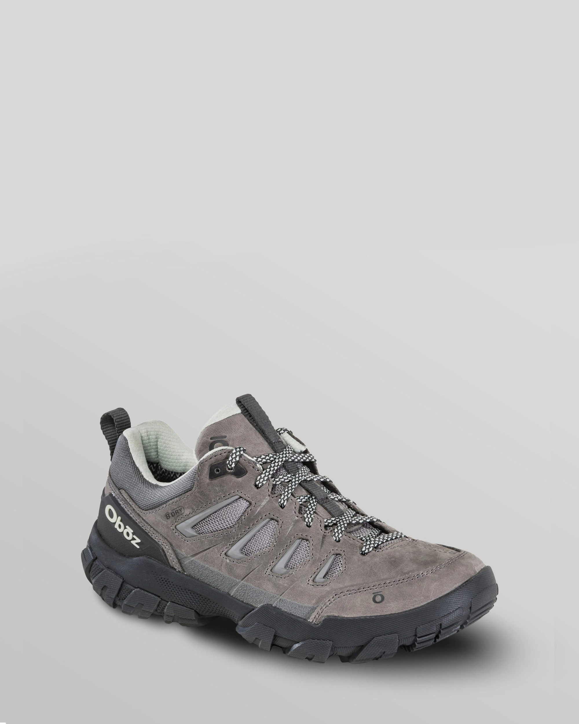 Columbia Access Point Waterproof Shoes Women's Oboz Sawtooth X Low Waterproof Hiking Shoes - Wide - Hazy Gray