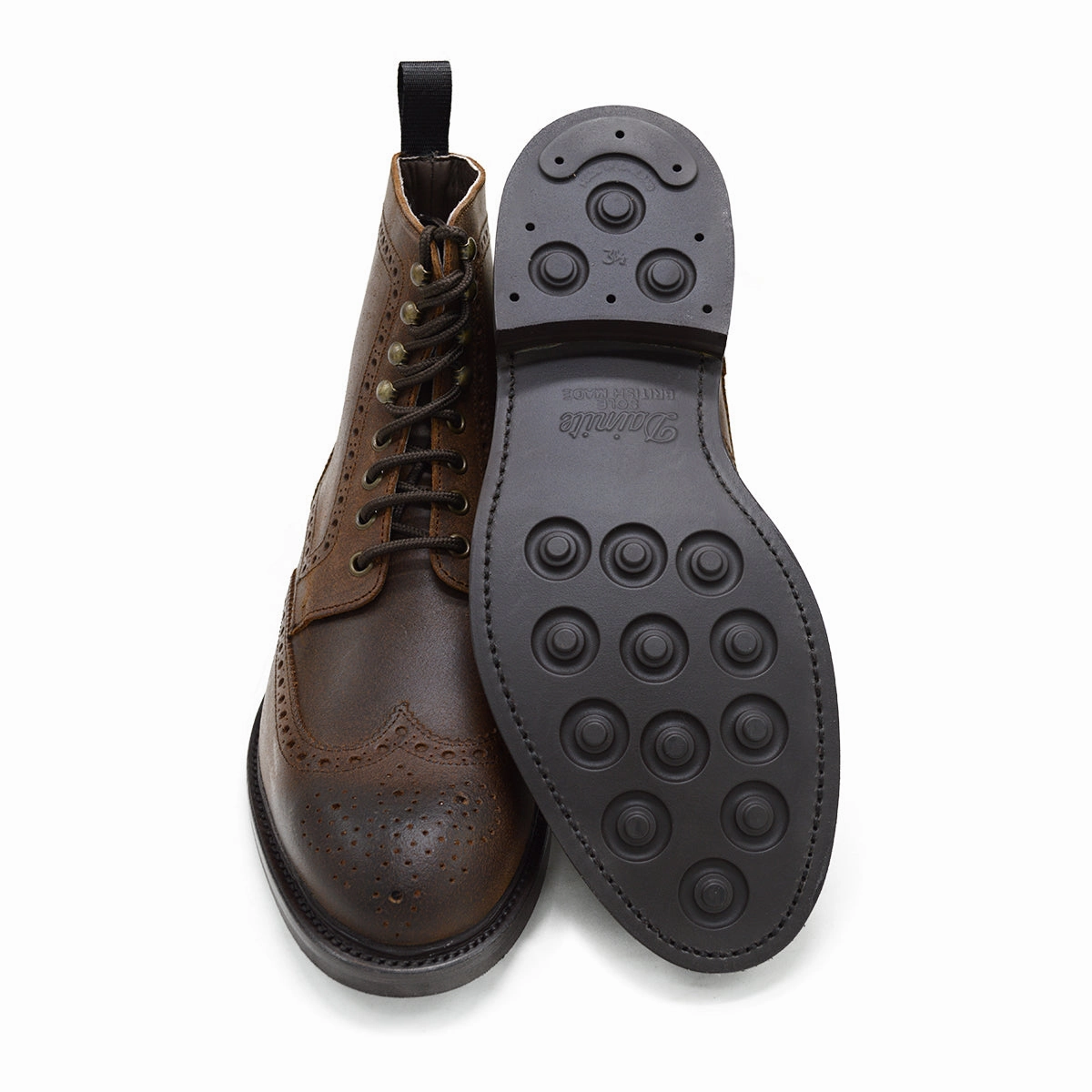 Berwick 1707 Brogue Boot (322) - Waxy Commander