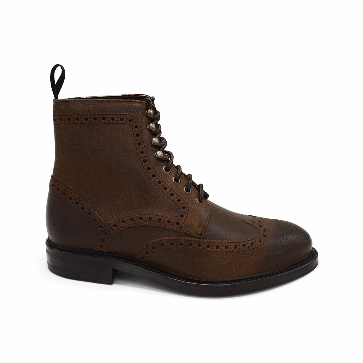 Berwick 1707 Brogue Boot (322) - Waxy Commander