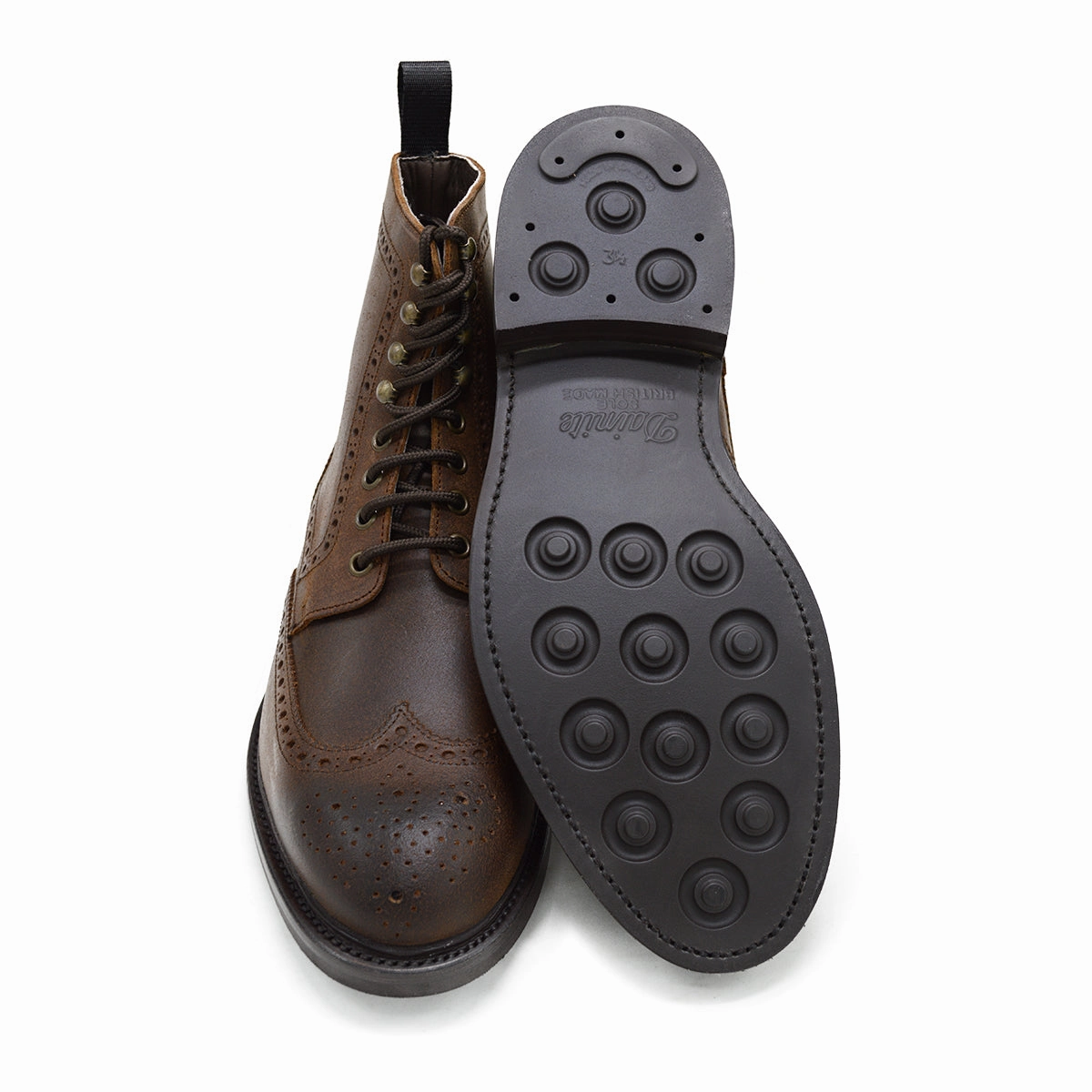 Berwick 1707 Brogue Boot (322) - Waxy Commander