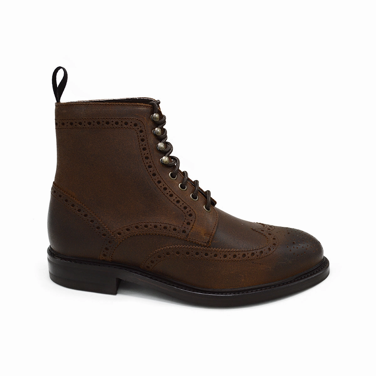 Derby Shoes Dupe Berwick 1707 Brogue Boot (322) - Waxy Commander