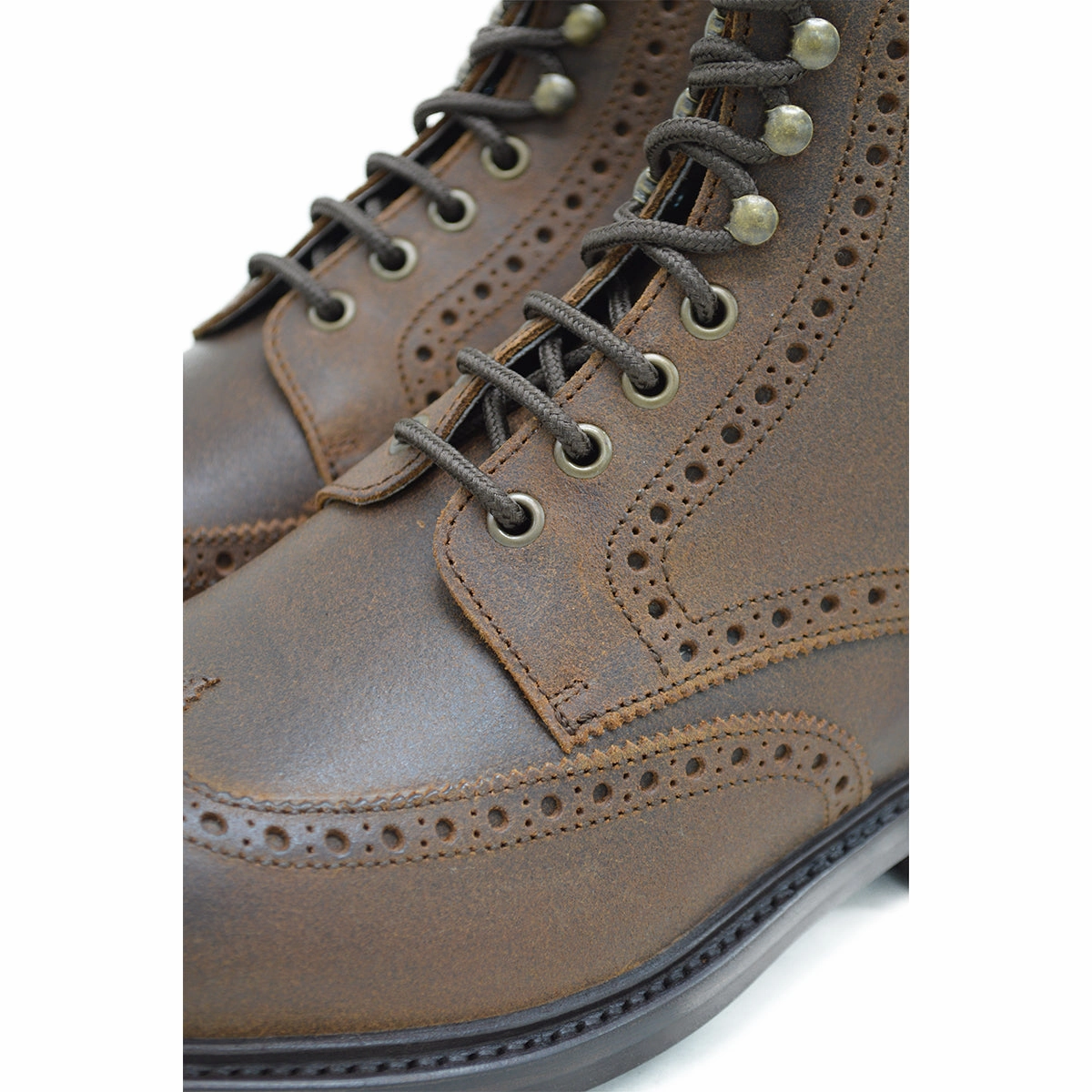 Berwick 1707 Brogue Boot (322) - Waxy Commander