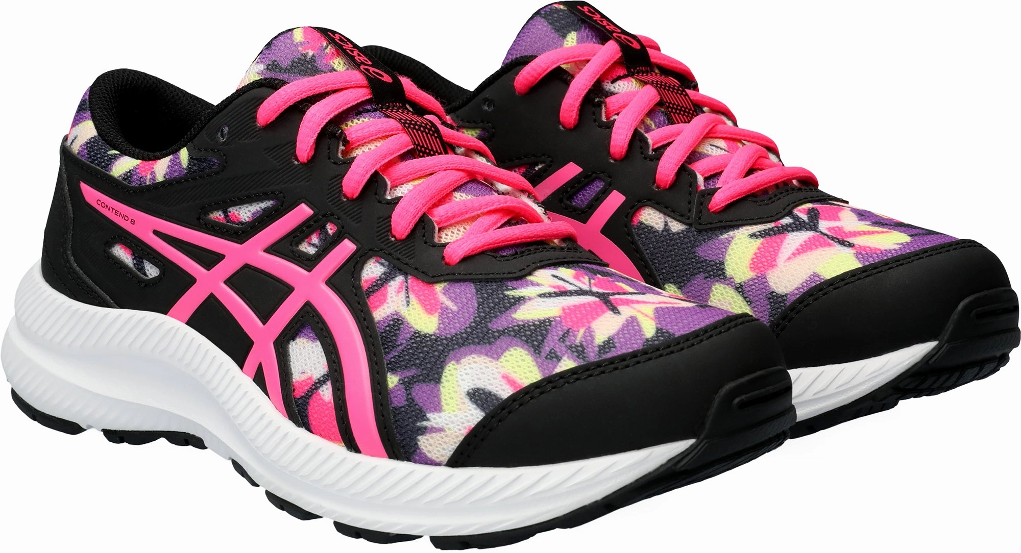 Asics Patriot 12 Running Shoes Asics Contend 8 GS Junior Running Shoes - Black