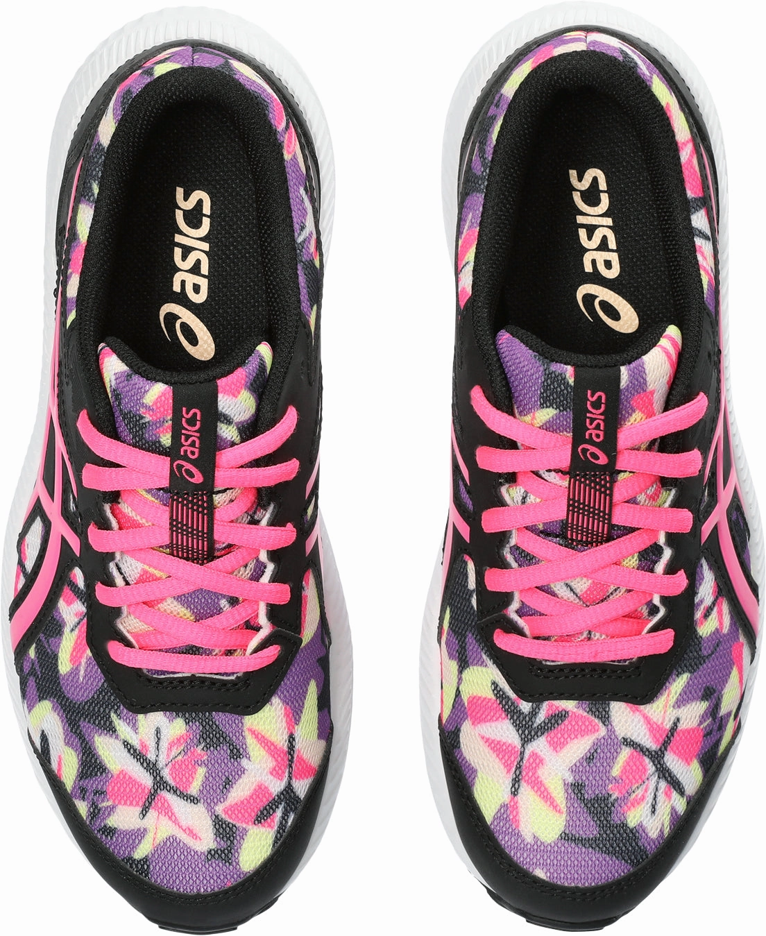 Asics Contend 8 GS Junior Running Shoes - Black Asics Gel Tennis Shoes