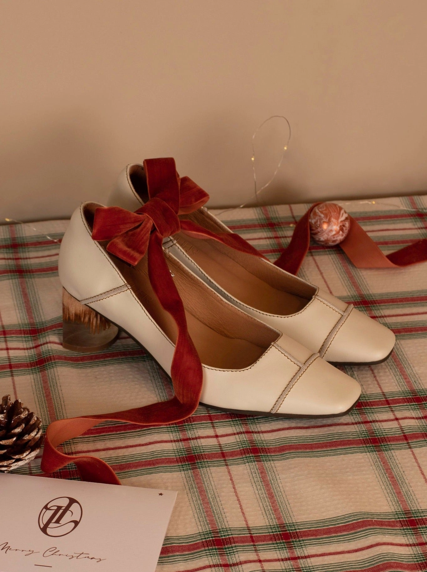 Square-toe Ground Heels Tights High Heels