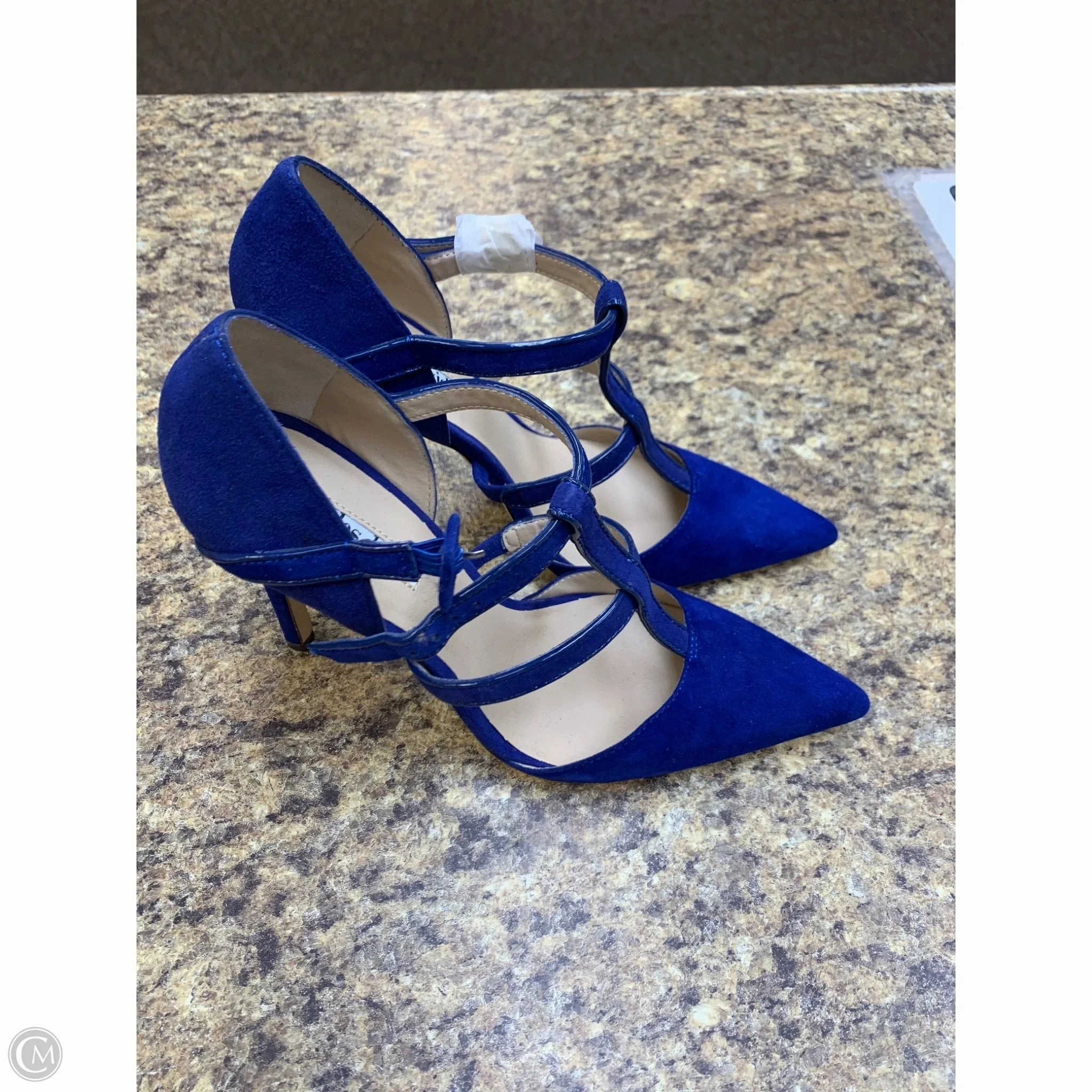 Liliana High Heel Shoes Shoes Heels Stiletto By Charles David In Blue, Size: 8
