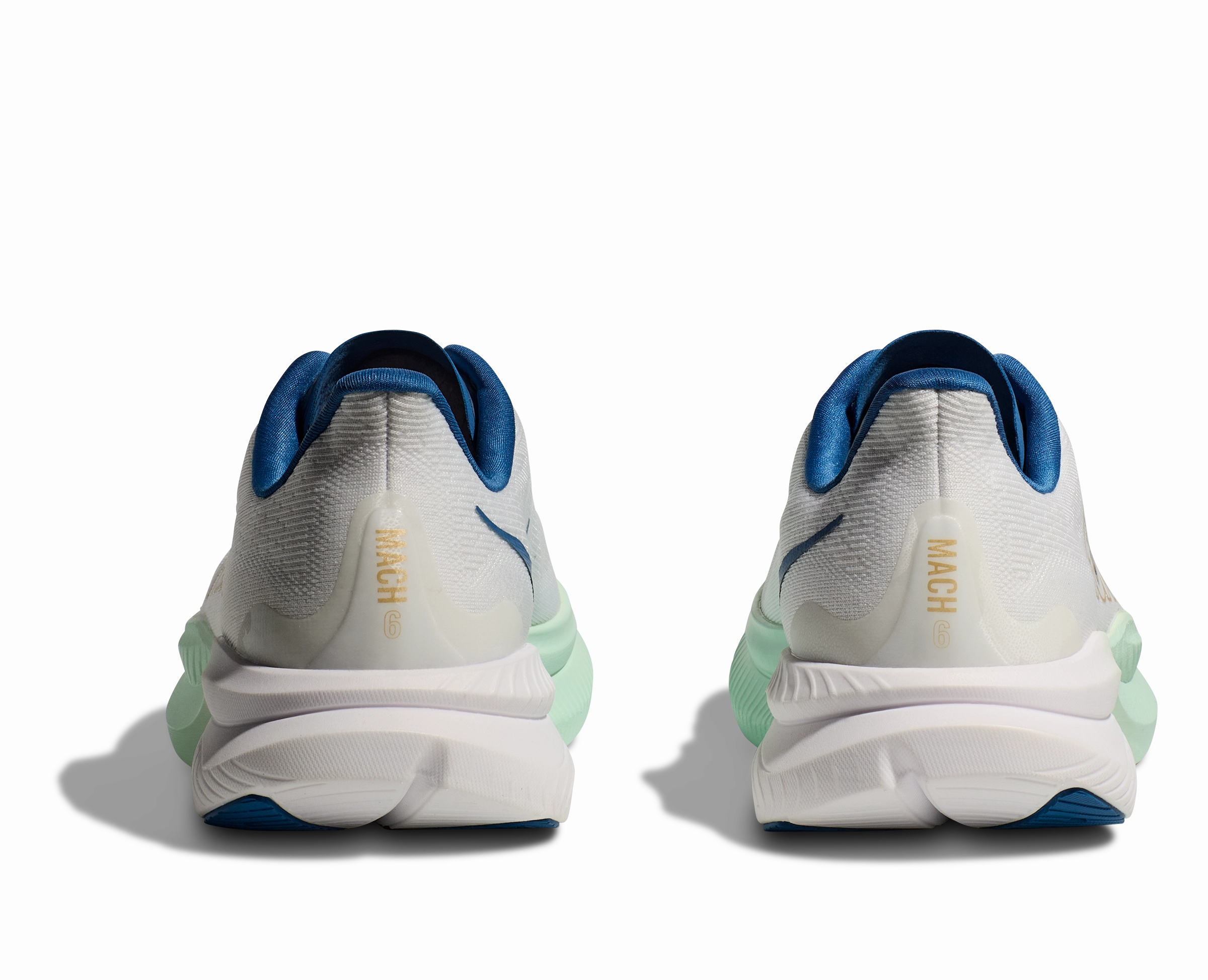 Best Running Shoes For Overweight HOKA Men's Mach 6 - FROST / GOLD (Wide)